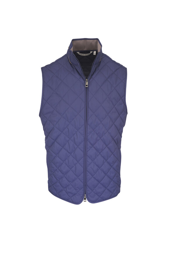 Peter Millar Crown Essex Blue Vest - view 1