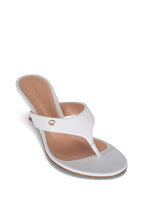 Gianvito Rossi - Mekong Gold & Raffia Platform Flip Flop