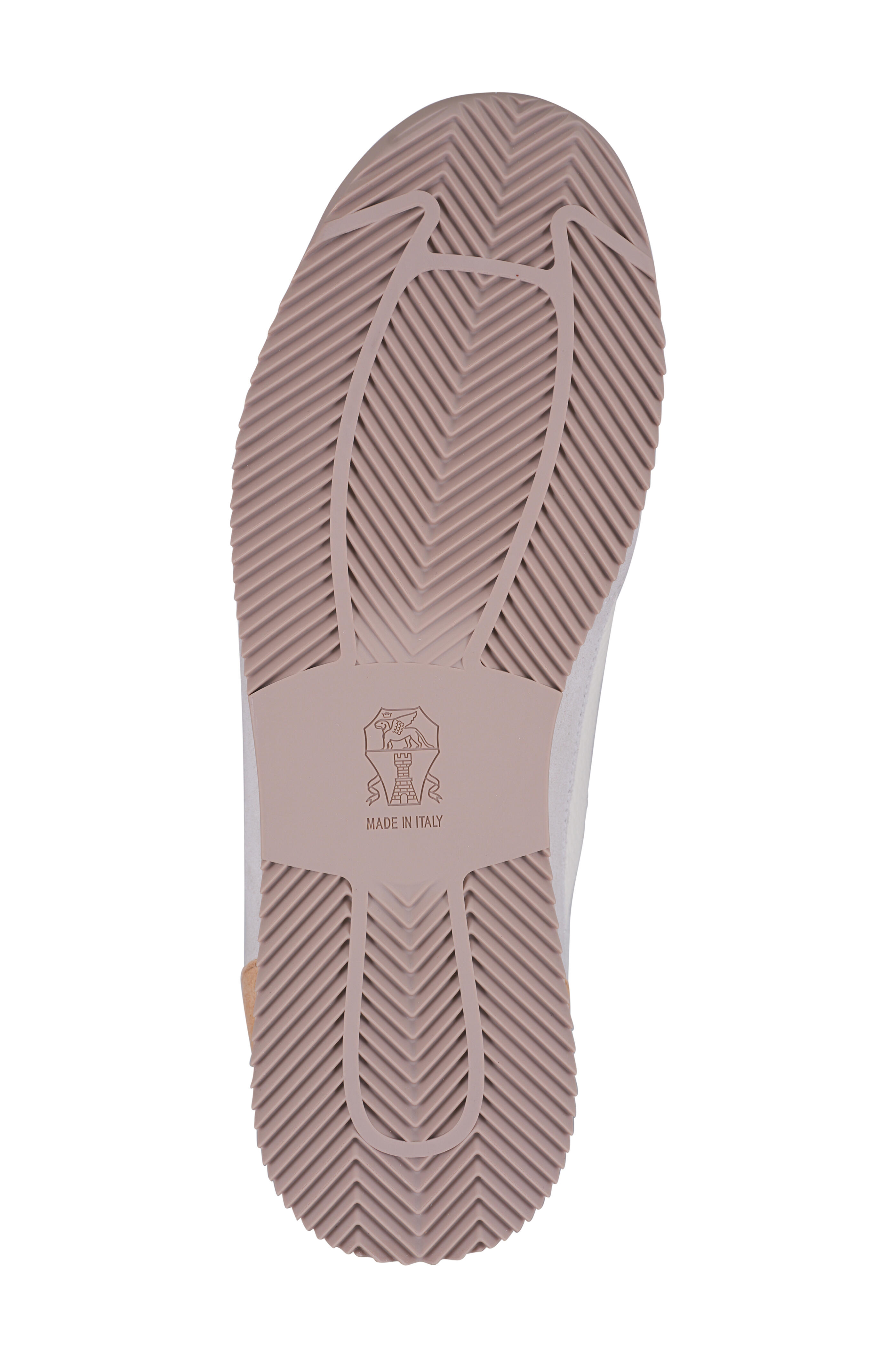 Brunello Cucinelli - White Multicolor Leather & Suede Low Top Sneaker