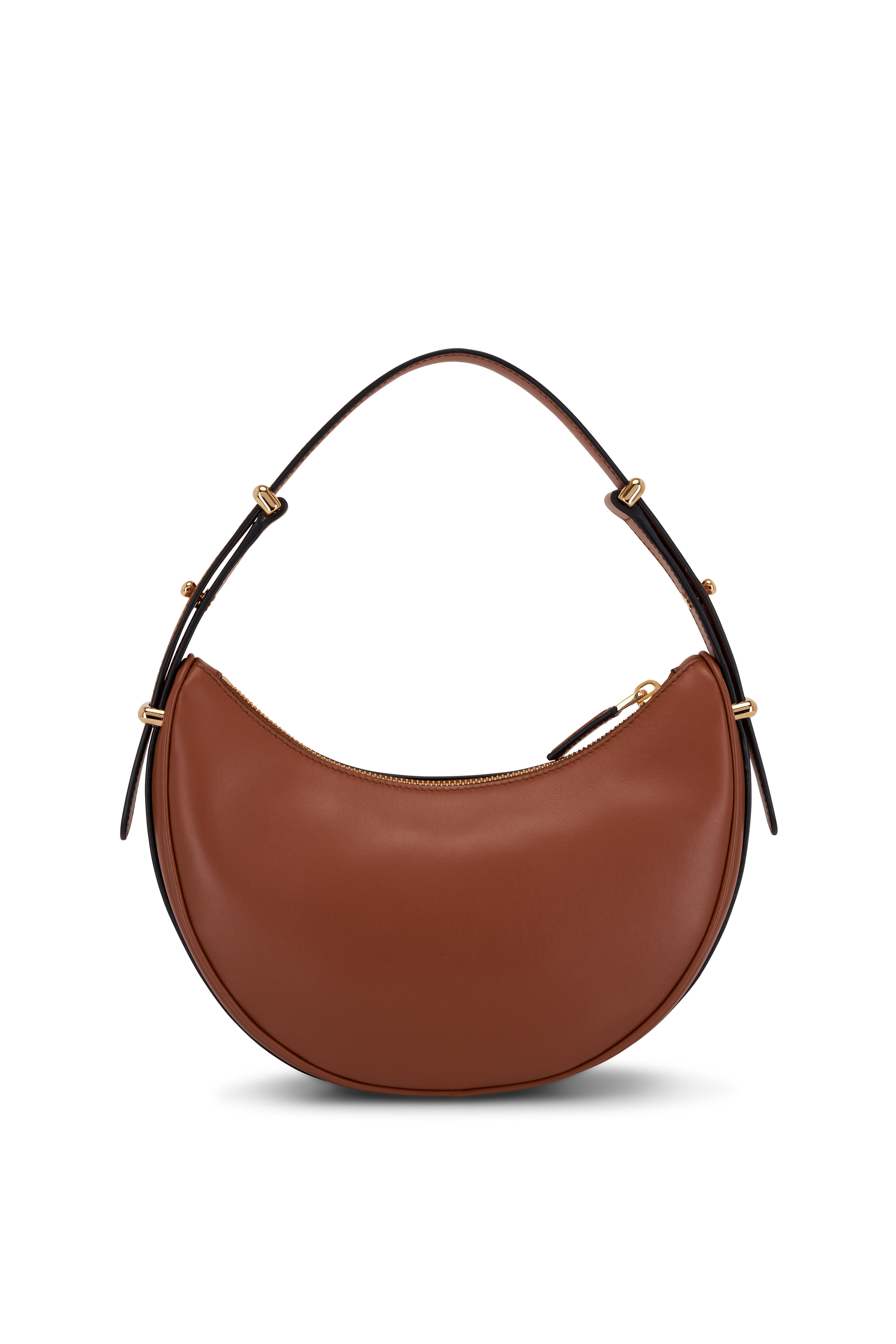 Prada Women's Cipria Saffiano Leather Mini Chain Shoulder Bag | by Mitchell Stores