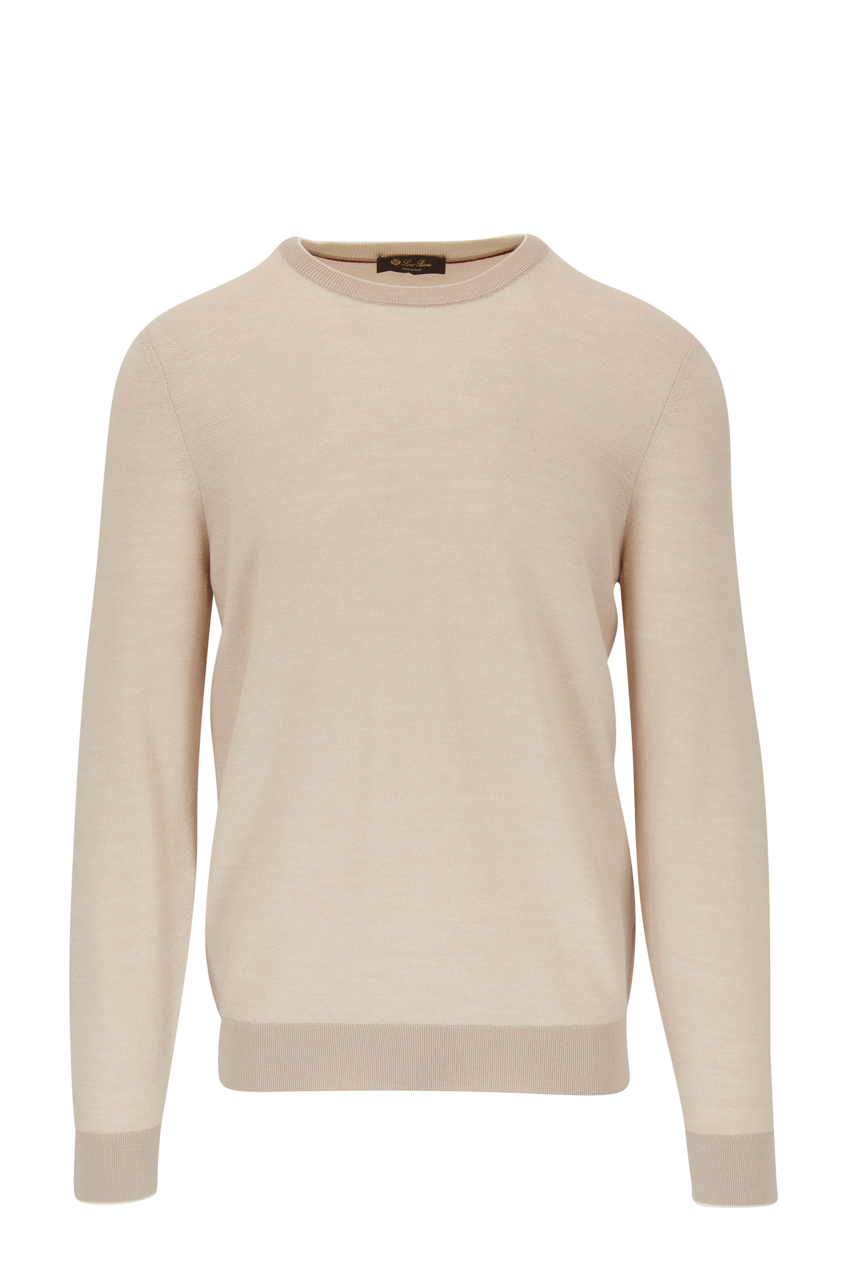 Loro Piana - Falkville Oat Wool & Cashmere Sweater - view 1