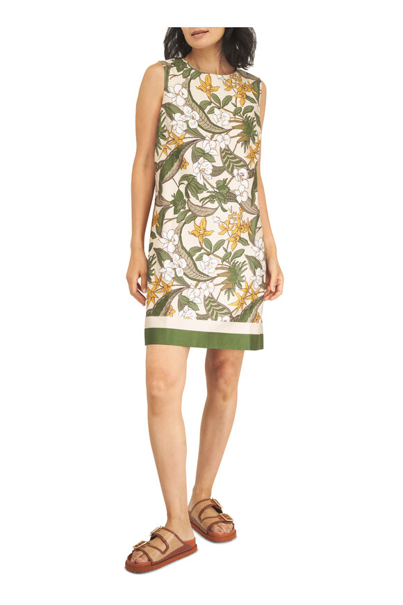 Rani Arabella Multicolor Cotton Sleeveless Dress - view 2