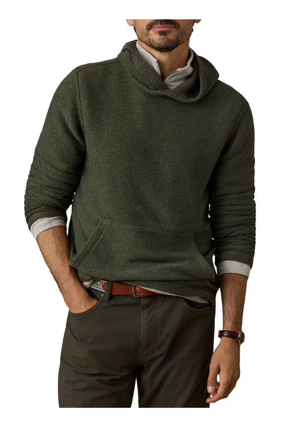 Faherty Brand Whitewater Forest Grove Hoodie - view 2