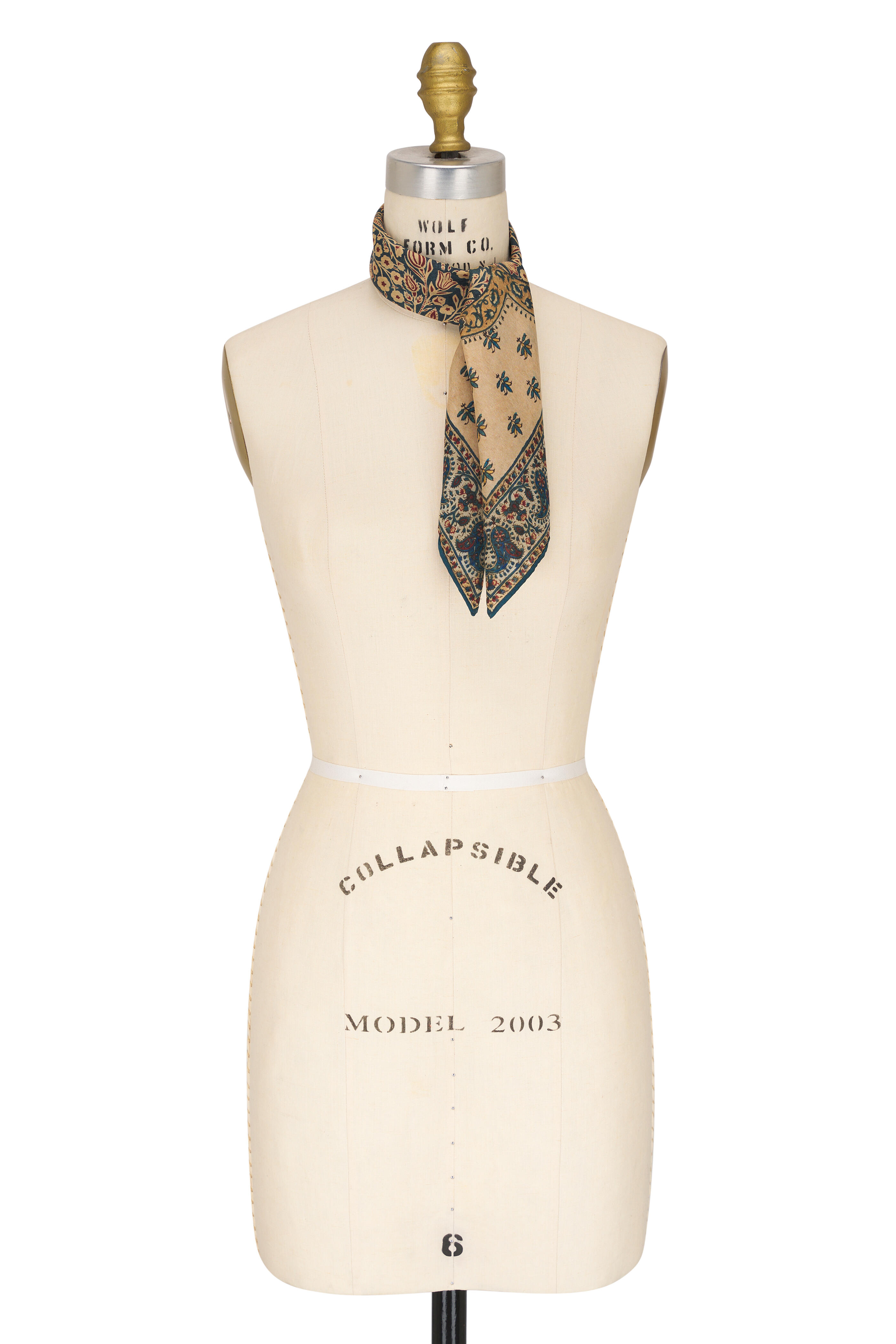 Tree of Life Print Silk Scarf Accessories