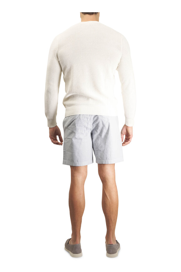 Faherty Brand Essential Rocky Gray Chino Shorts - view 6