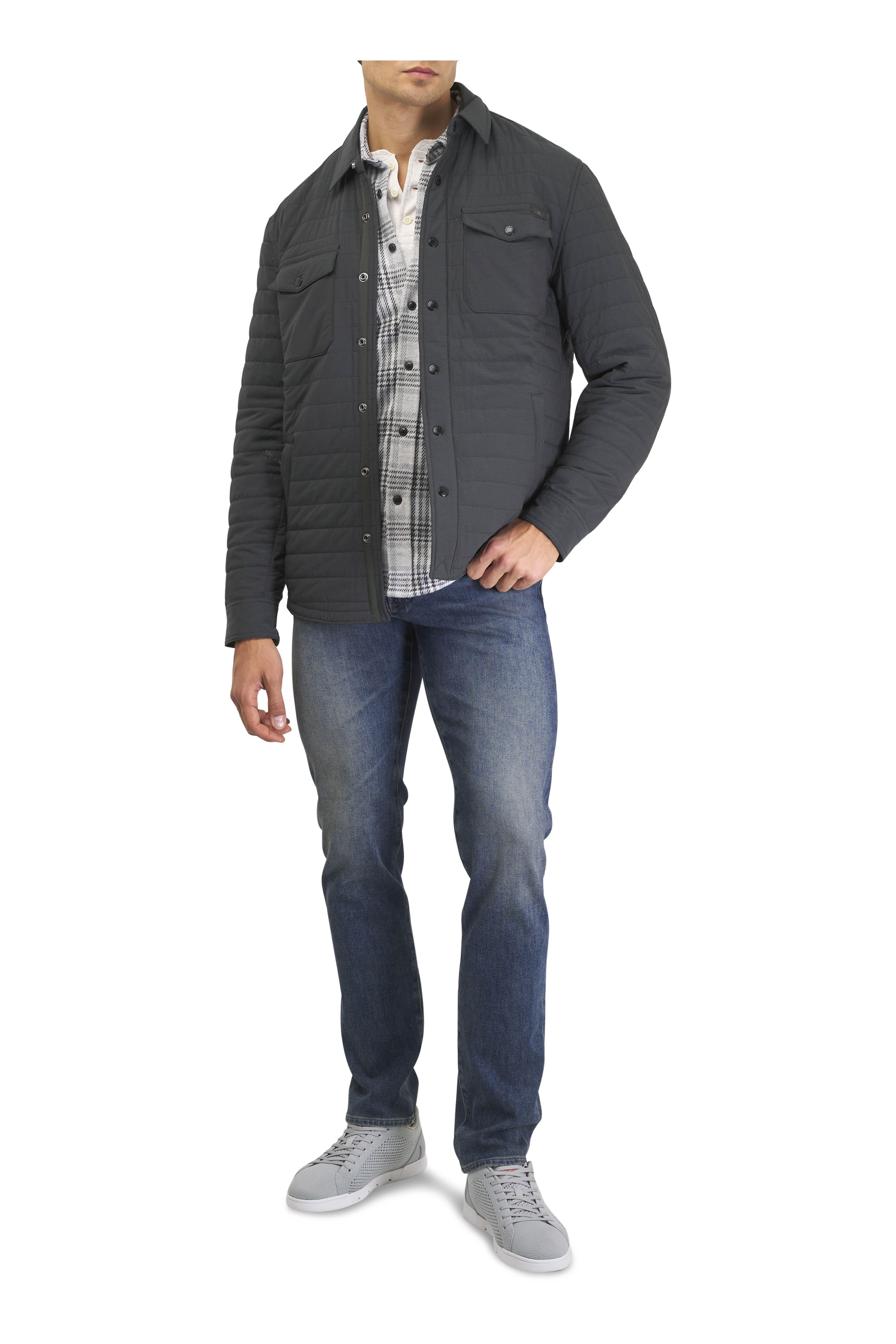 Faherty Brand - Charcoal Horizon Series CPO Jacket