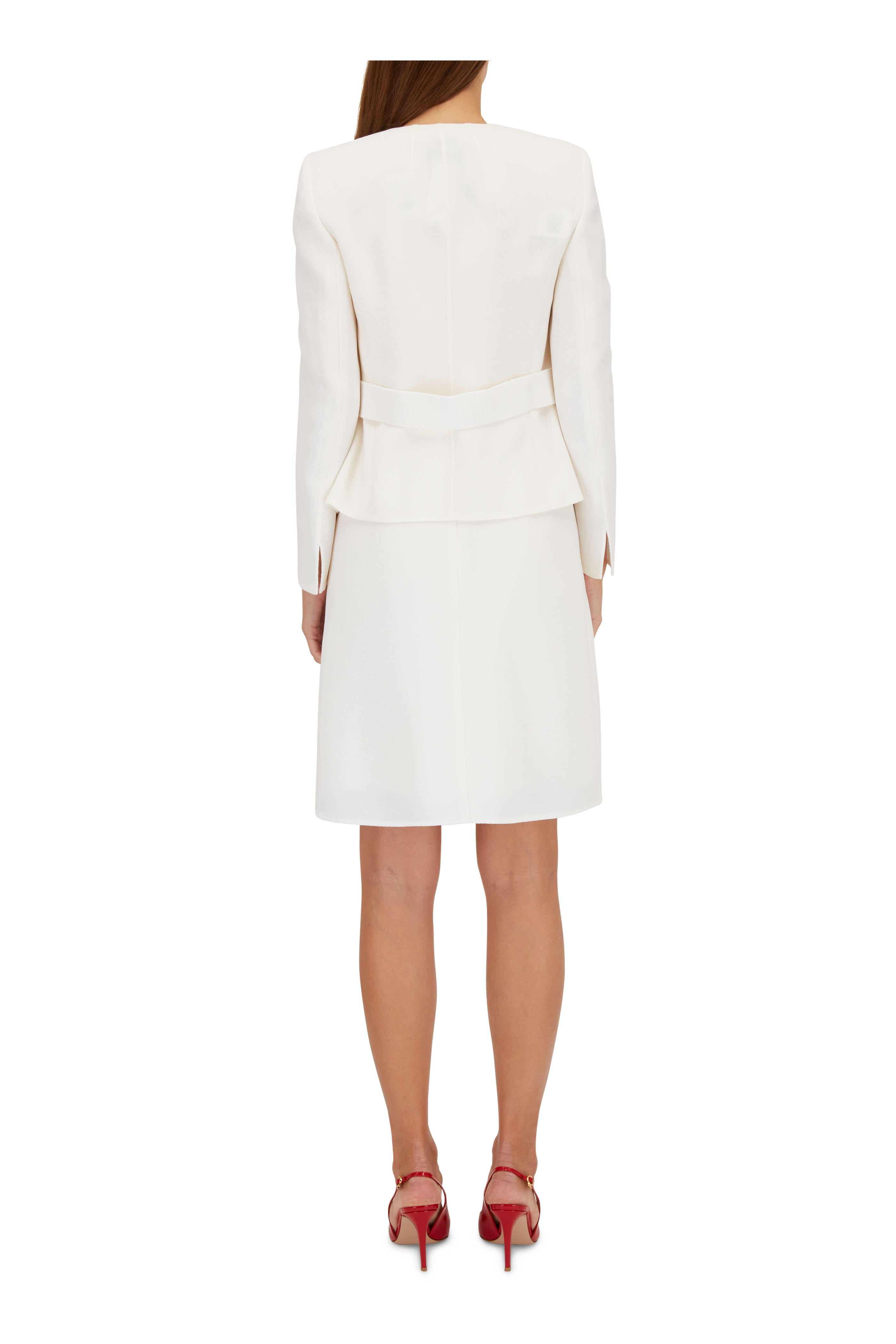 Loewe - Goya Natural Python Chain Puffer Bag