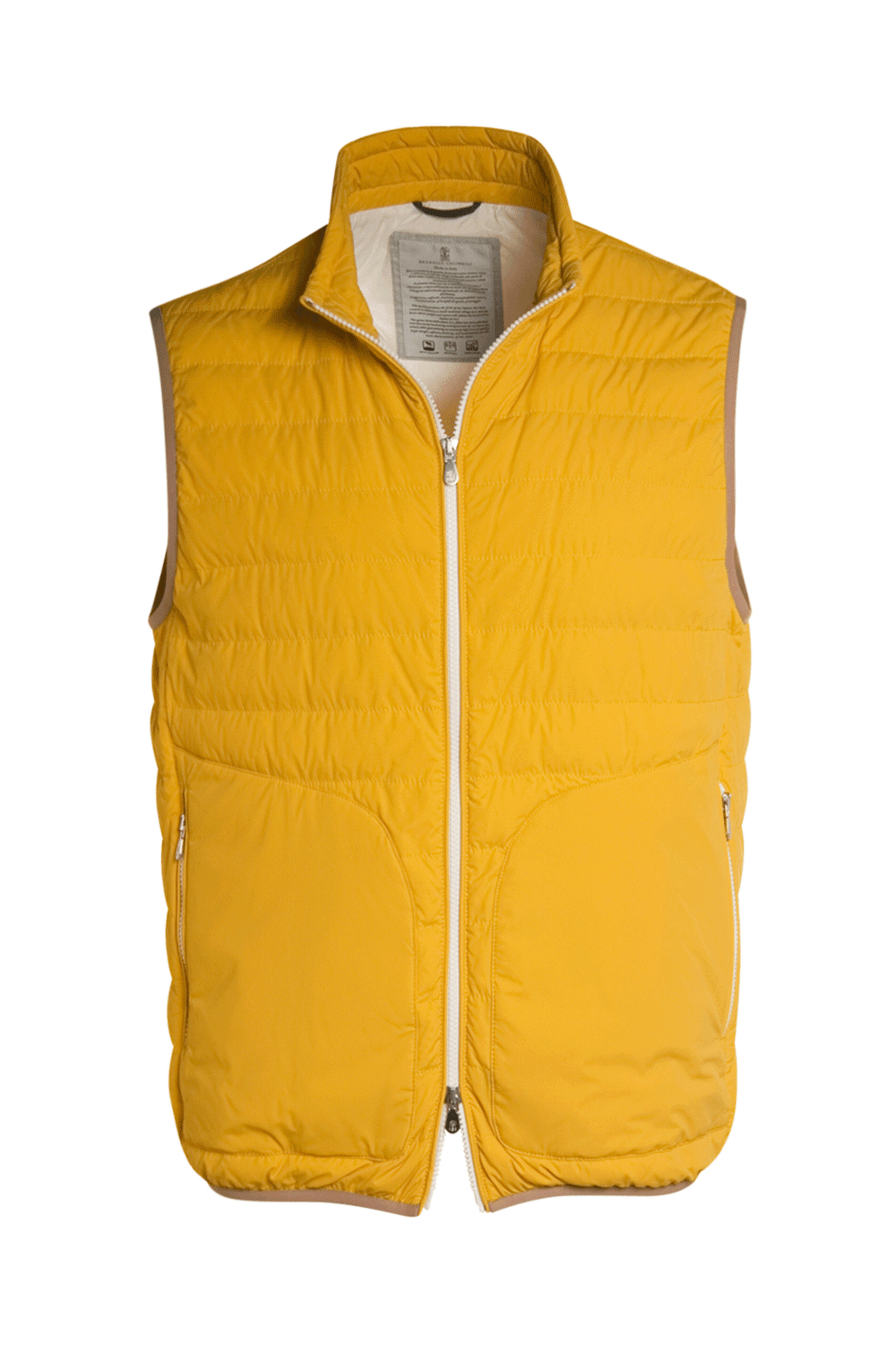 Brunello Cucinelli - Yellow Padded Vest