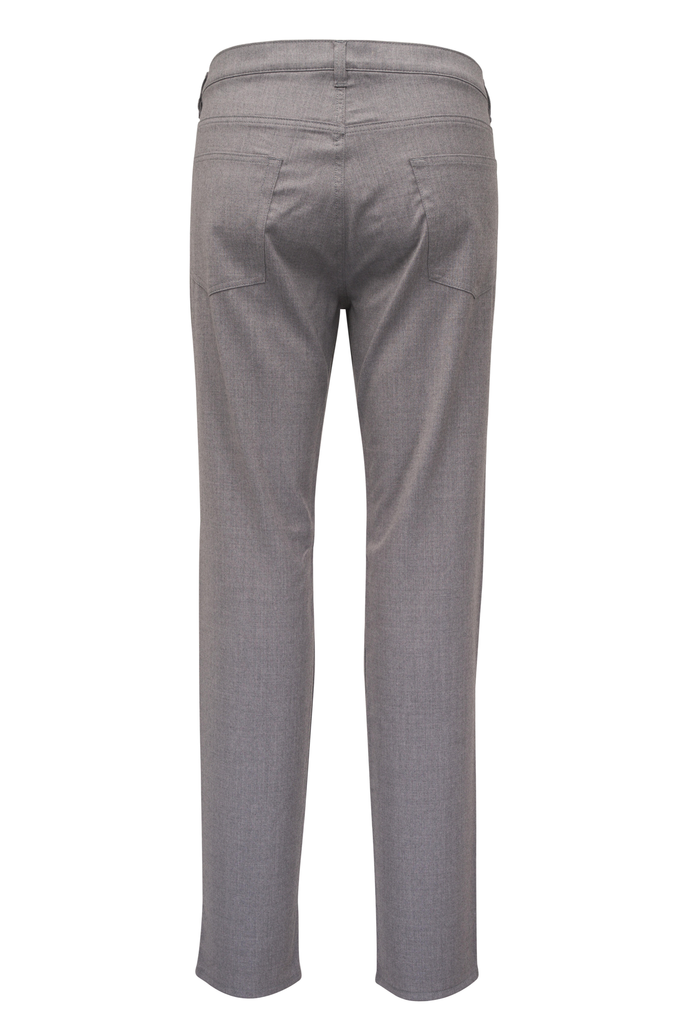 Maurizio Baldassari - Light Gray Flannel Five Pocket Pant