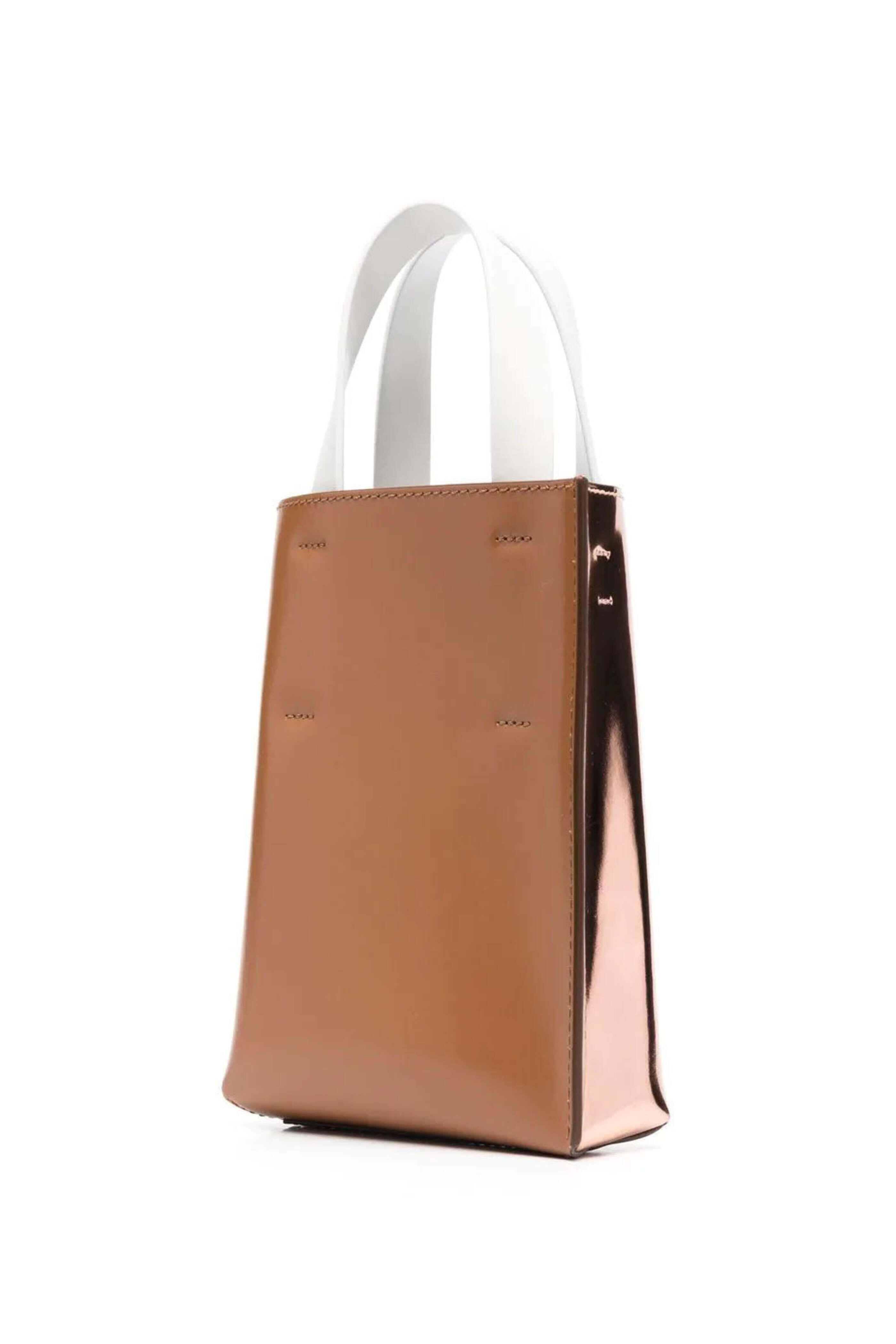 MARNI Nano Museo color-block leather shoulder bag | THE OUTNET