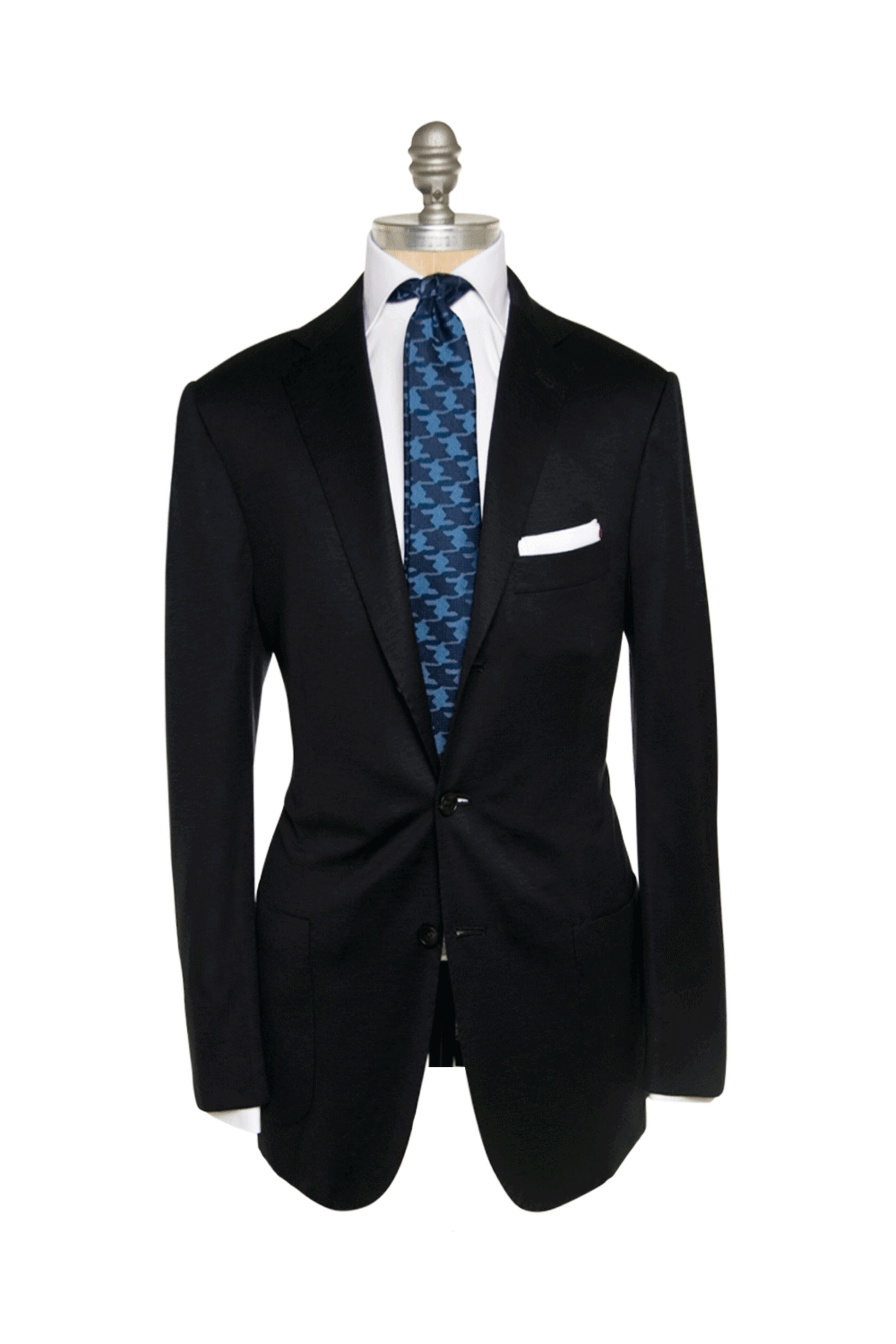 Kiton - Navy Cashmere Stretch Sportcoat