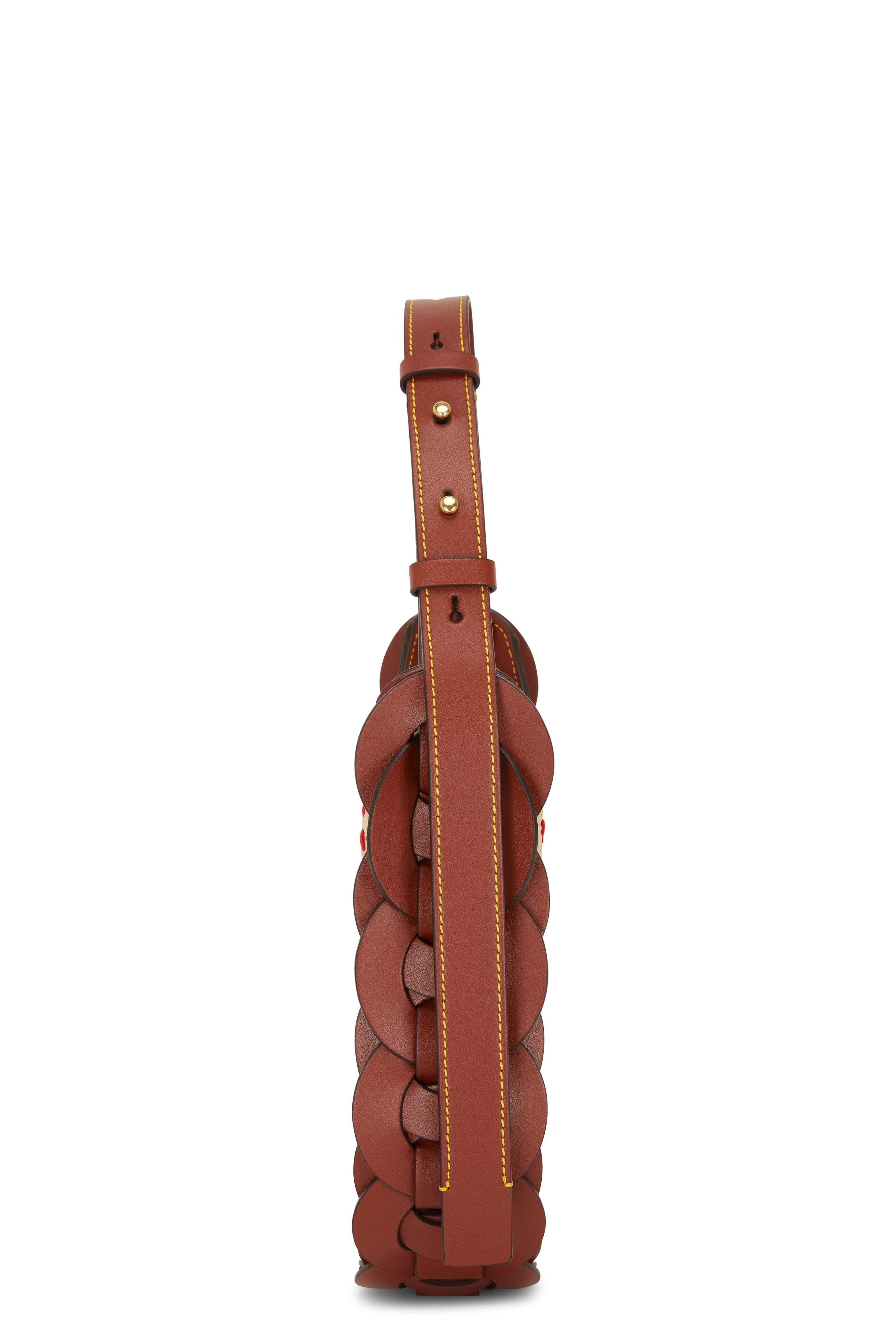 Chloé DARRYL ブラウンレザーショルダーバッグ Chloe クロエ ショルダーバッグ ダリル レザー バッグ ワン