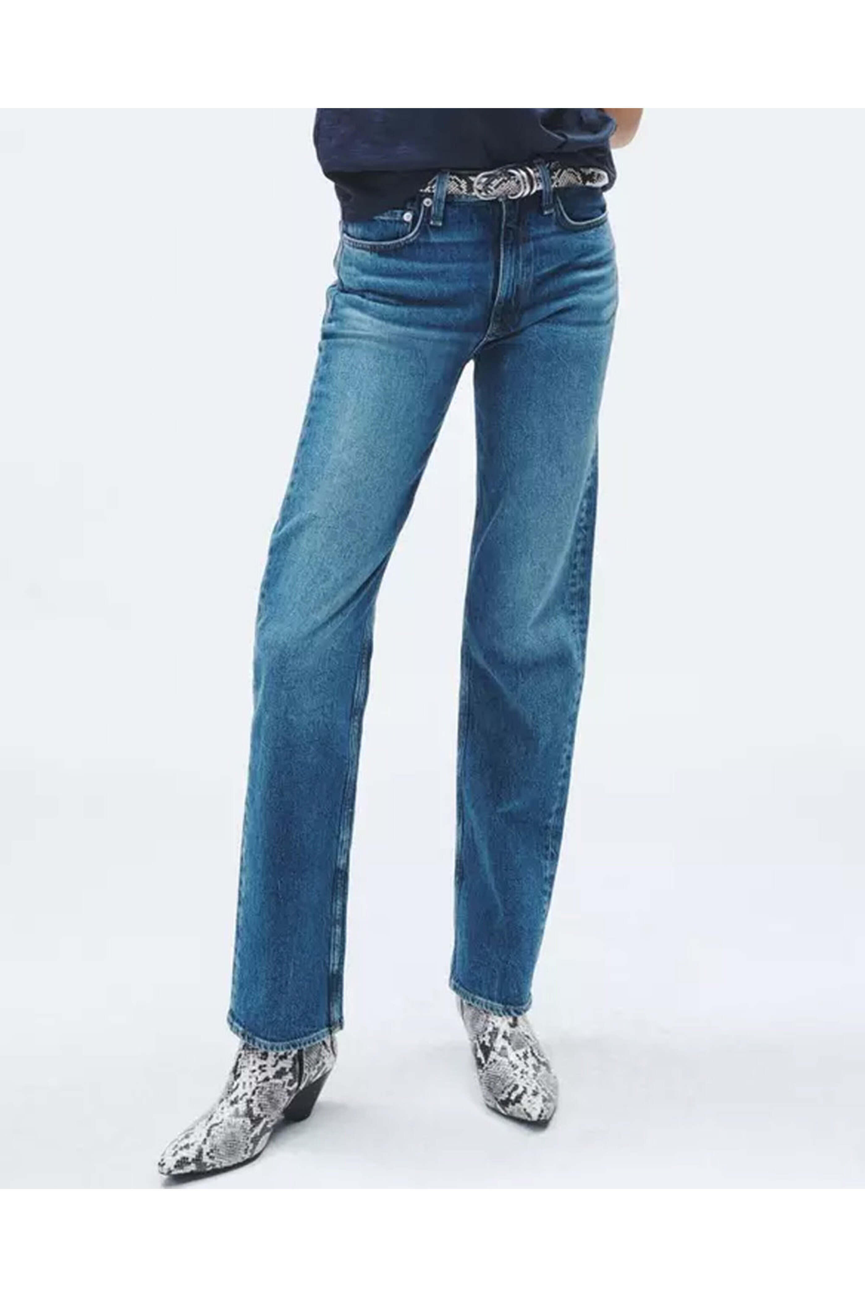 Rag & Bone - Straight Harlow Jean in Kendra