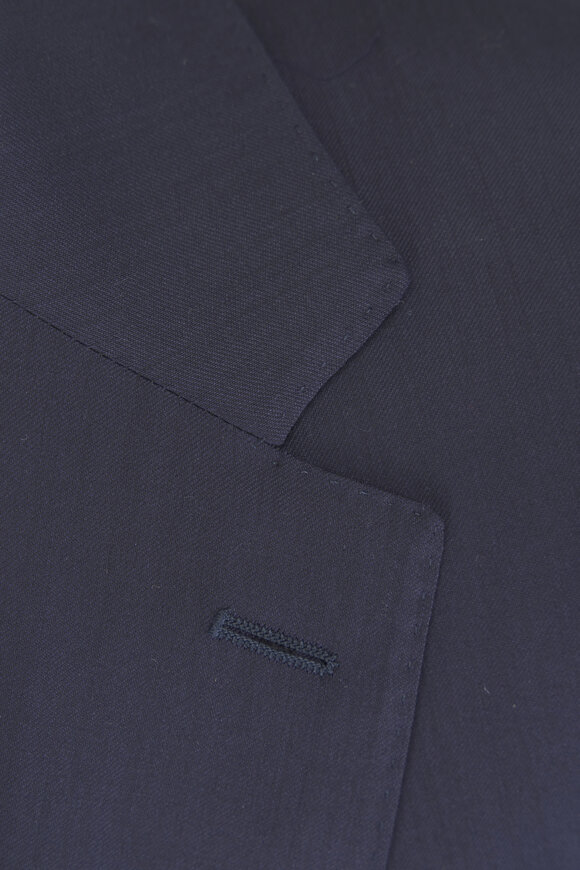 Canali Navy Twill Performance Wool Sportcoat - view 3