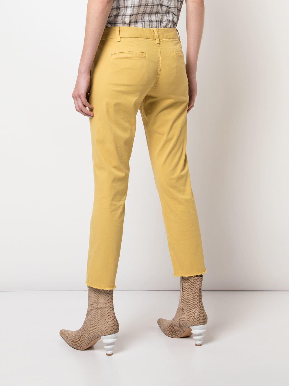 Nili Lotan - East Hampton Gold Yellow Pant