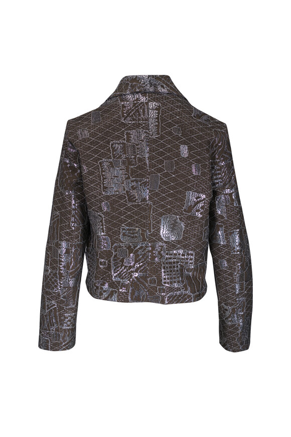 Peter Cohen Silver Lace Jacket - view 3