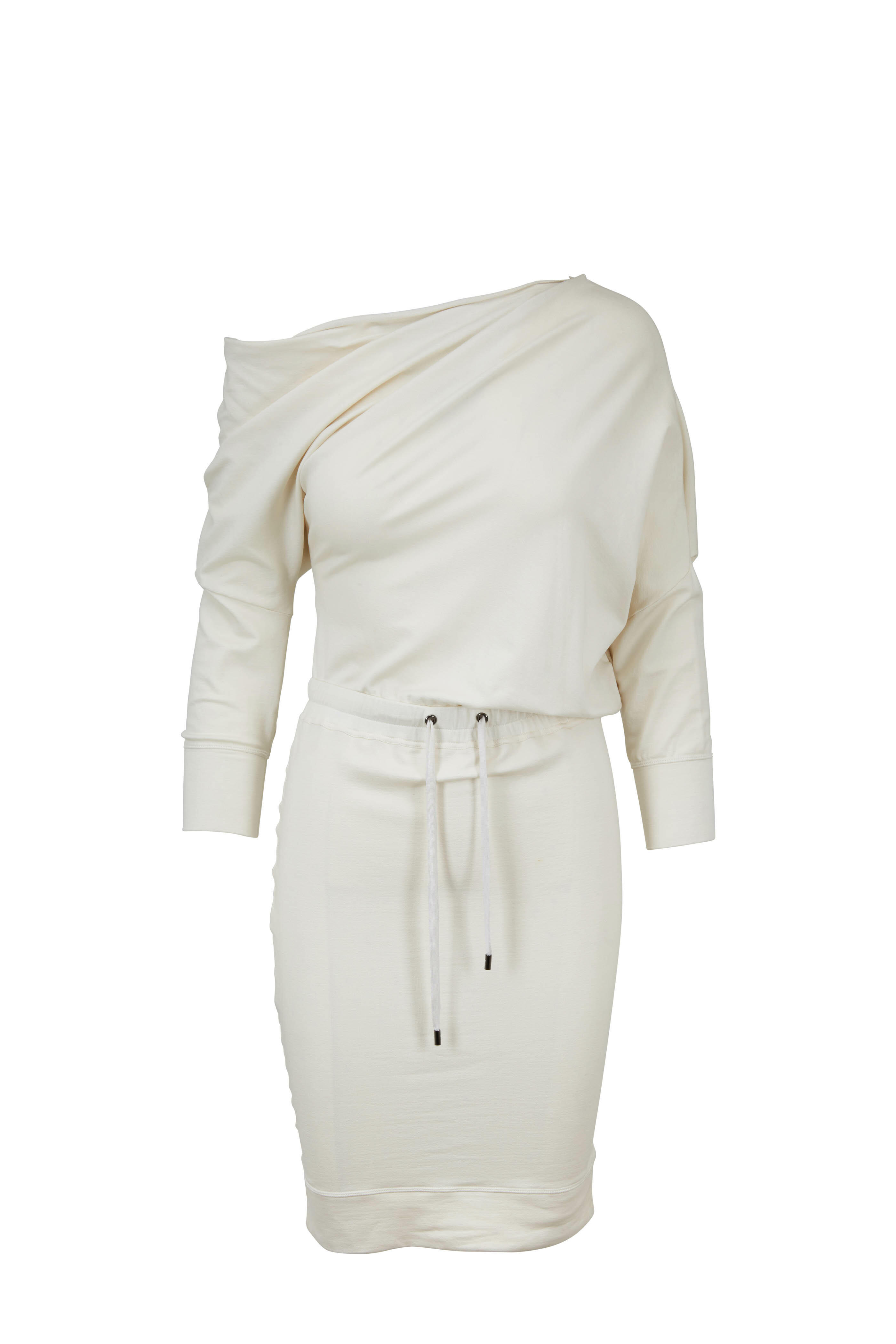 drawstring waist jersey dress Tom Ford - Chalk Collection:Cute+Comfy