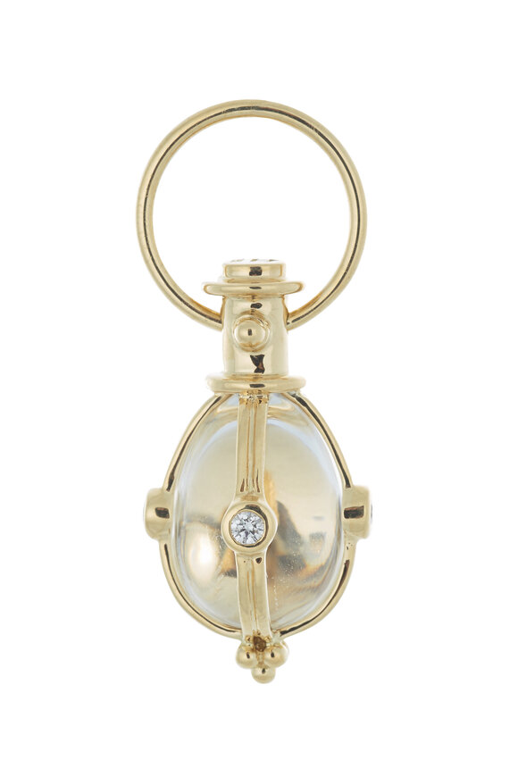 Temple St. Clair - 18K Yellow Gold Crystal Amulet