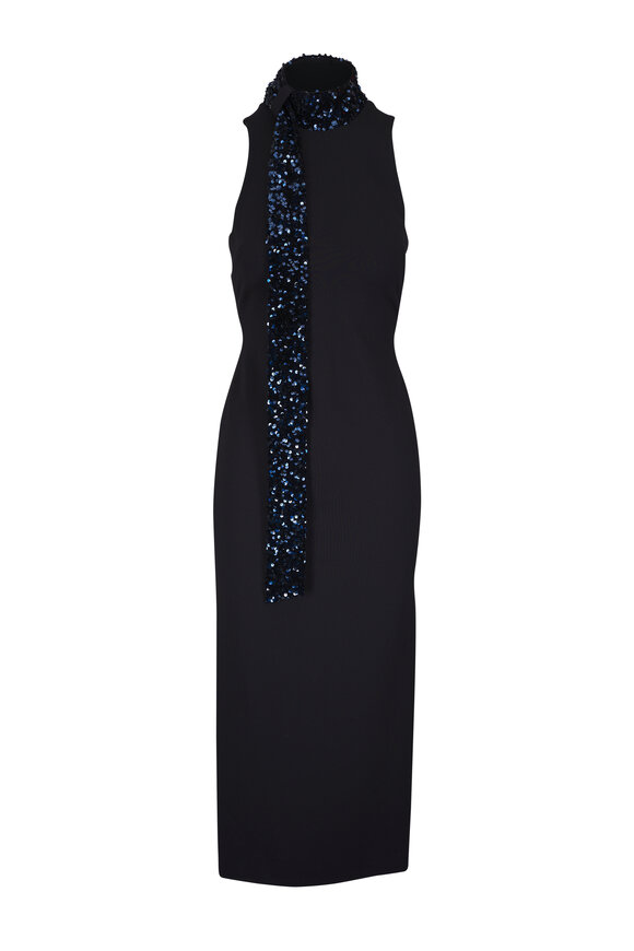 Dorothee Schumacher Emotional Essence I Black Midi Dress