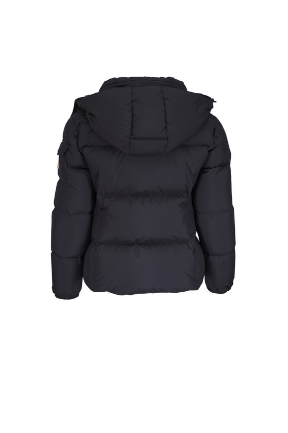 Moncler Fourmines Black Down Coat - view 4