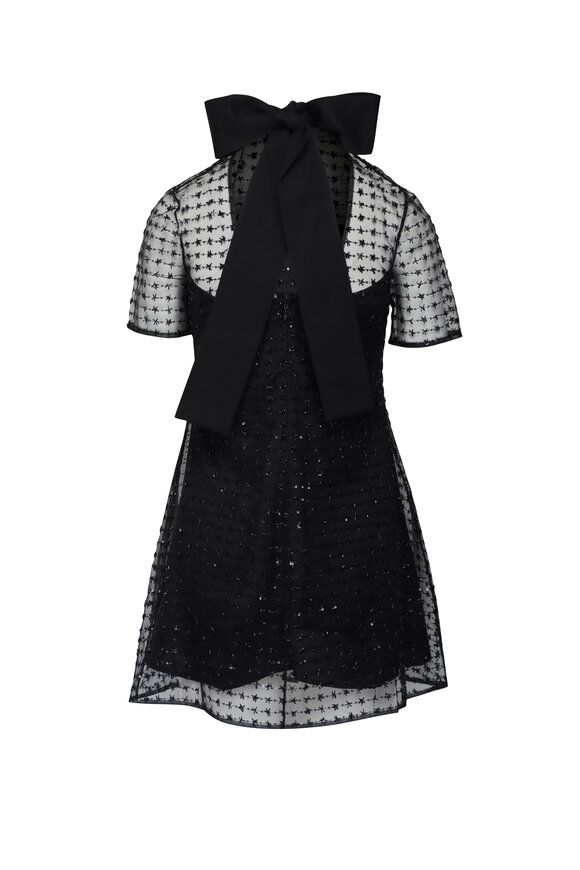 staud calluna dress black STAUD Calluna Dress in Black