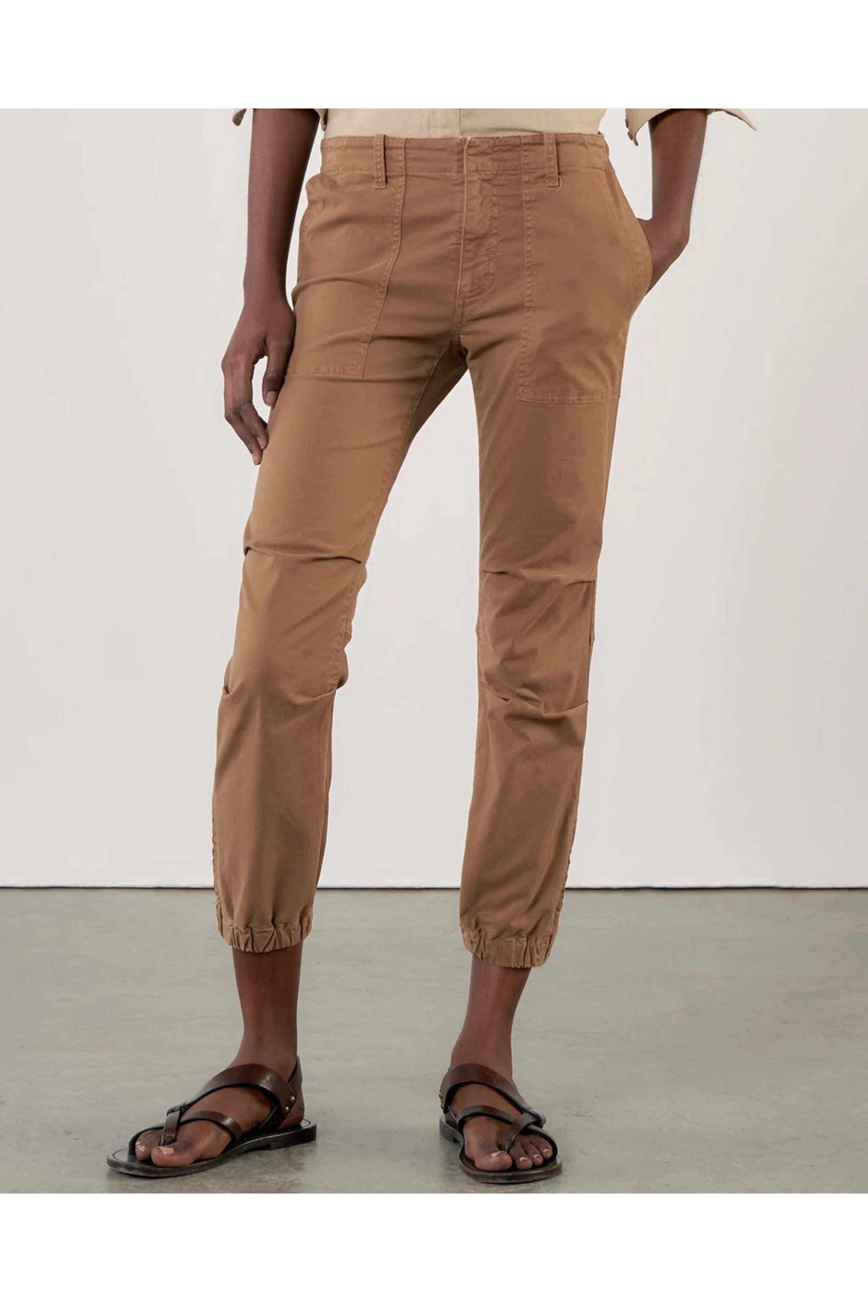 Nili Lotan - Tawny Cropped Military Pant