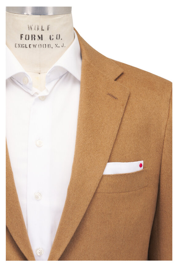 Zegna - Brown Second Skin Leather Overshirt | Mitchell Stores