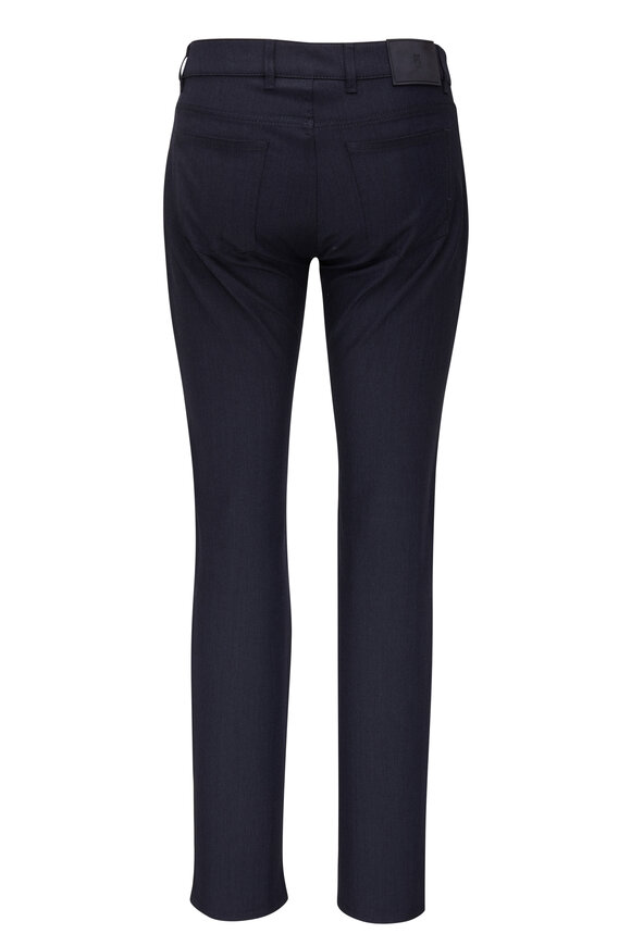 PT Torino - Jazz Navy Stretch Wool Five Pocket Pant