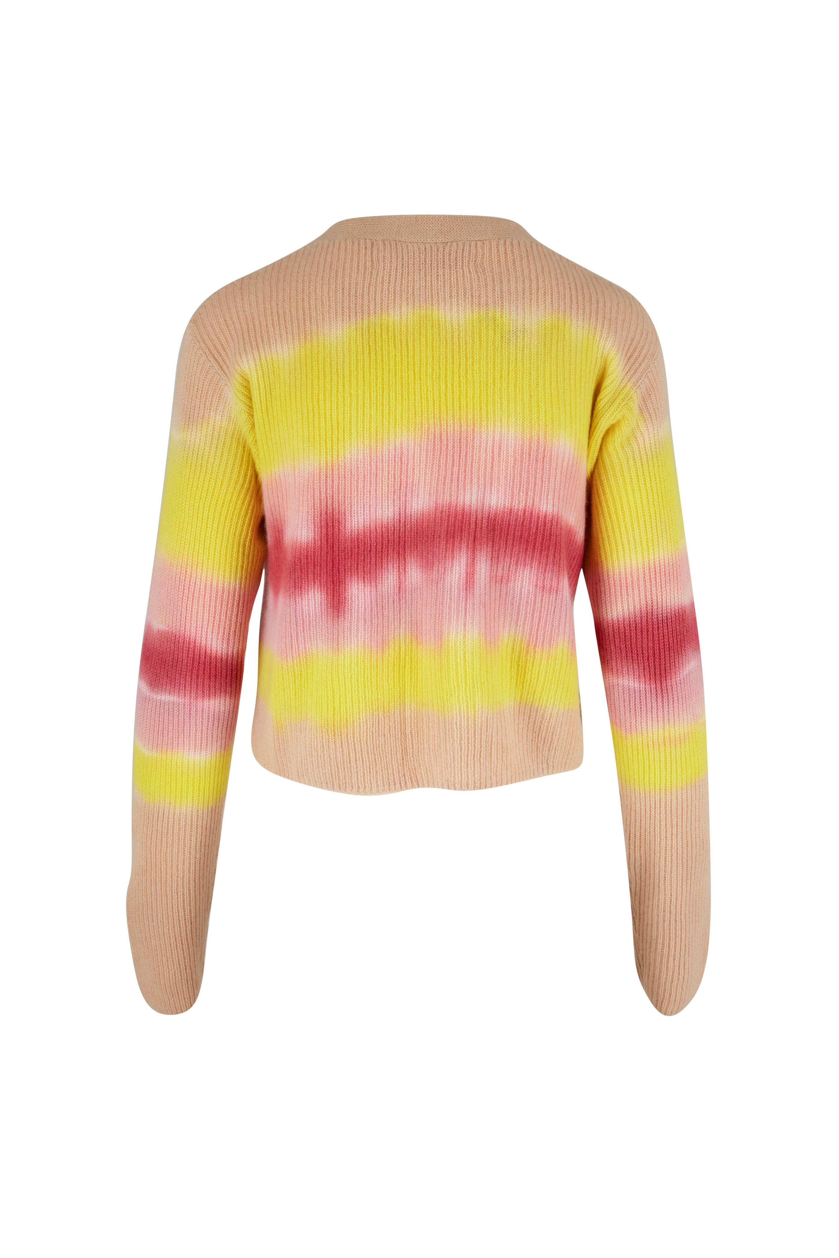 The Elder Statesman - Tequila Medium Rib Cashmere Cardigan