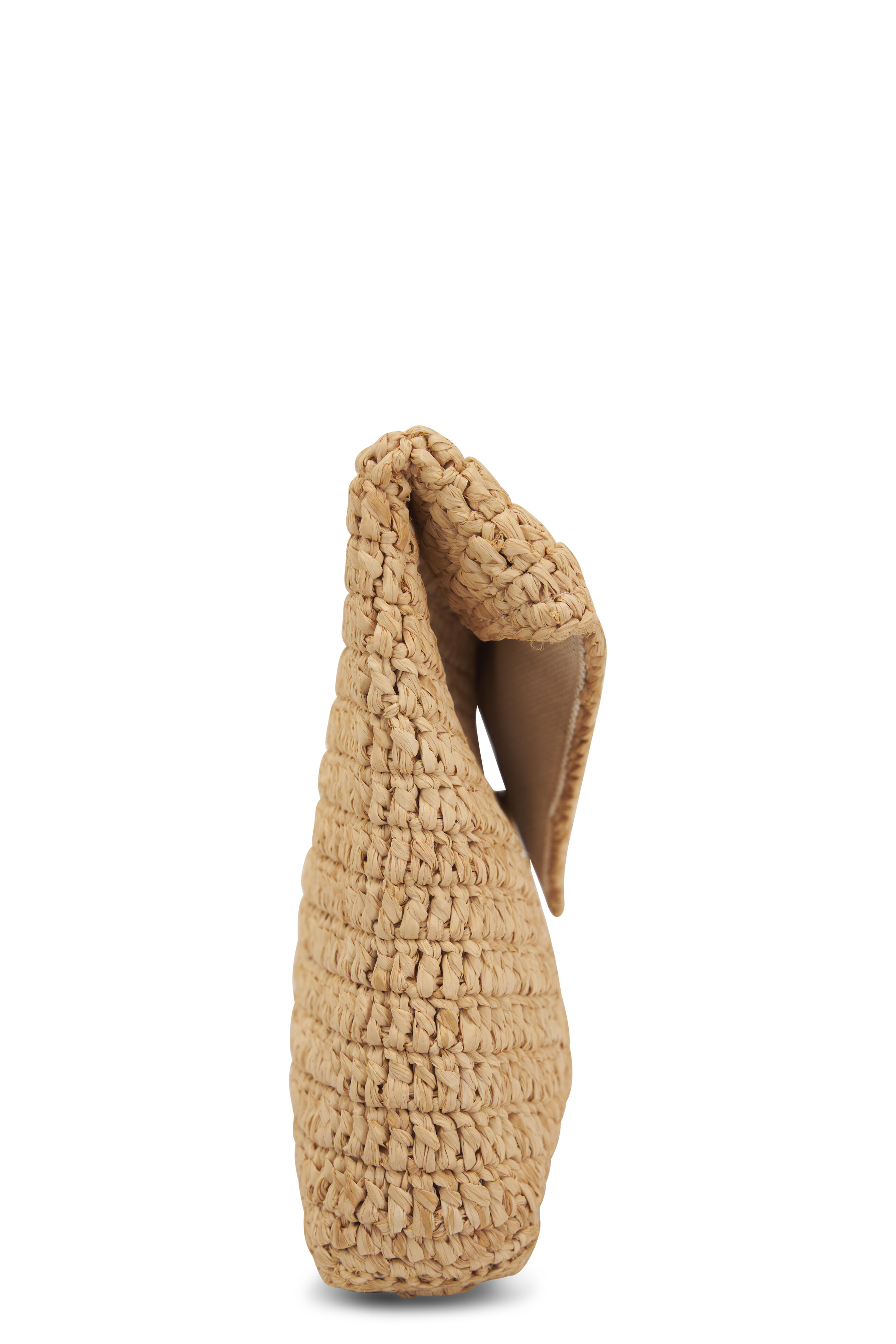 Saint Laurent - Busta Raffia Pouch