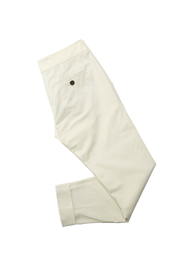 Brunello Cucinelli - Kimono Vanilla Cotton Pants