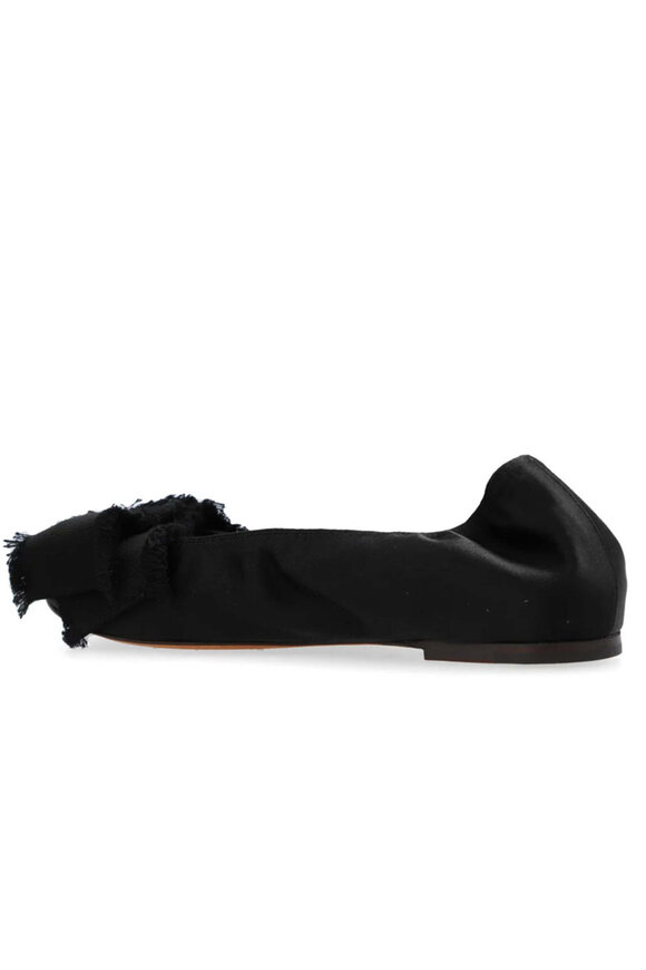 Lanvin Black Bow Detail Ballet Flat - view 3