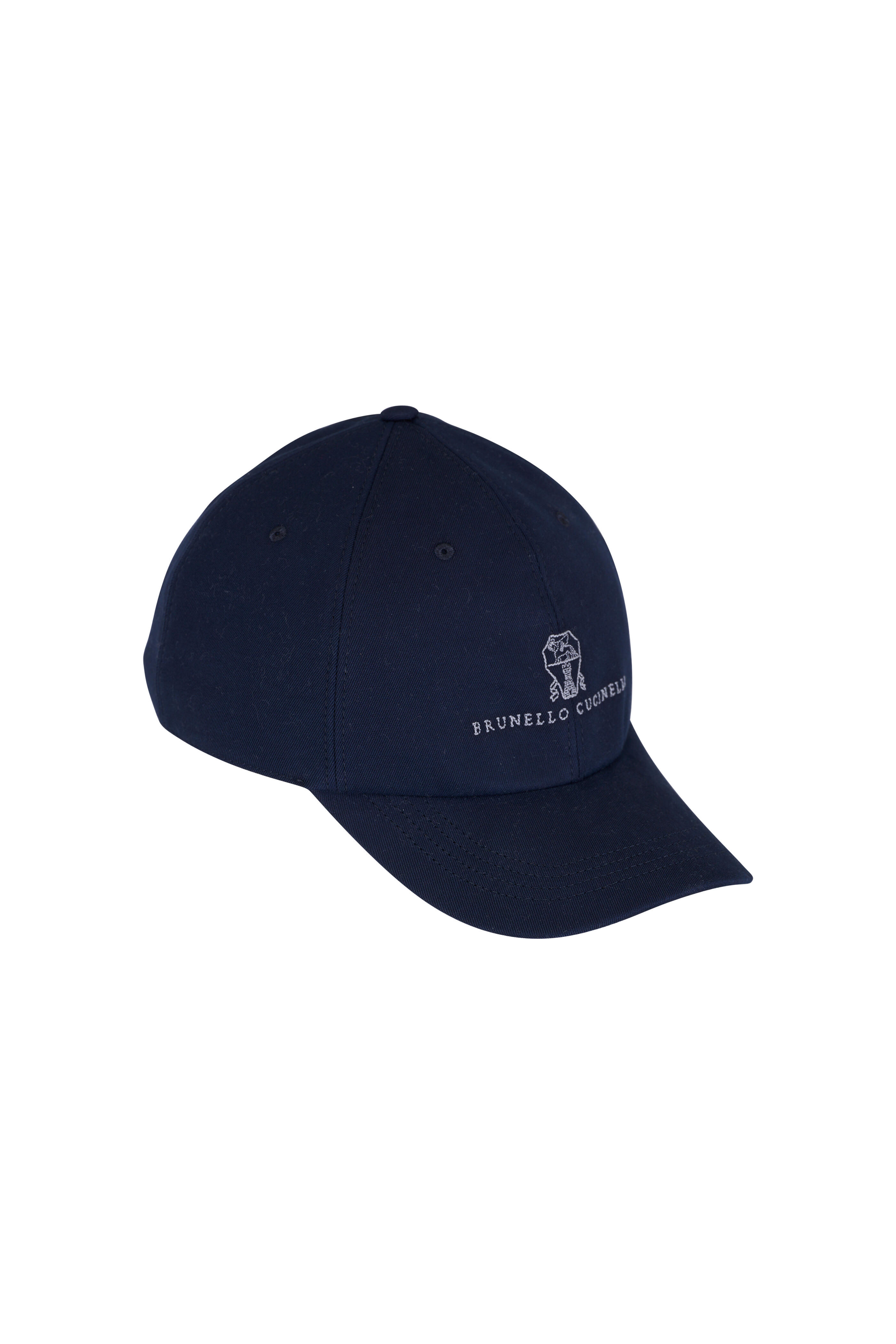 Brunello Cucinelli - Navy Blue Logo Baseball Cap