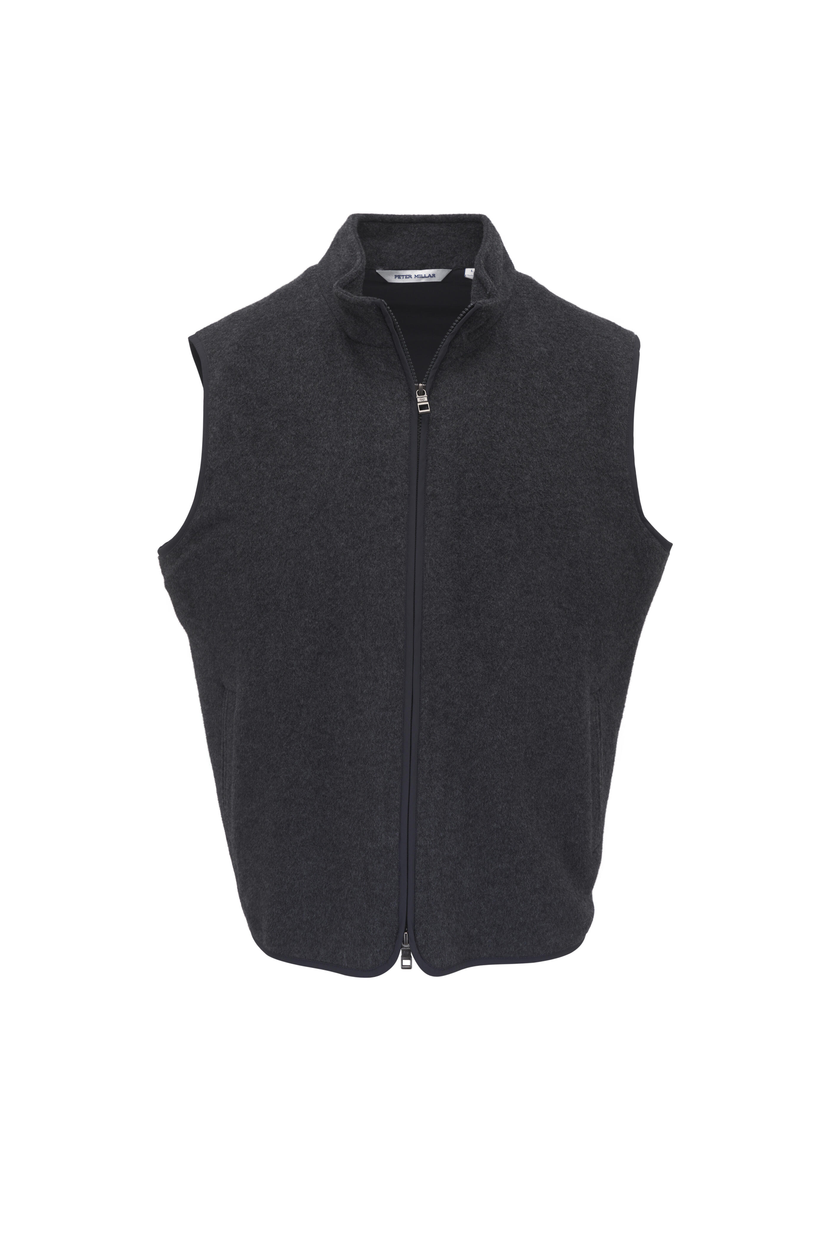 Peter Millar - Crown Flex Dark Gray Wool Vest