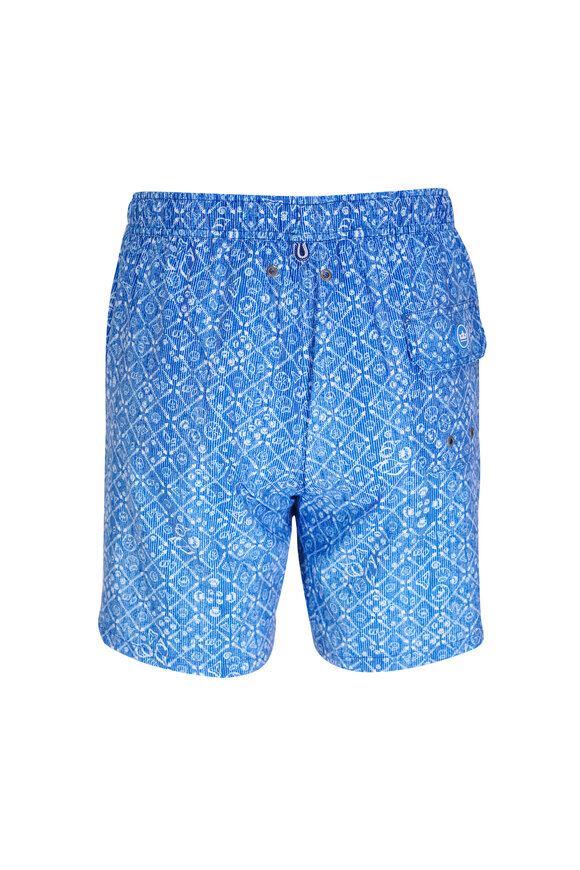 Peter Millar - Moon Blue Beachcomber Swim Trunks