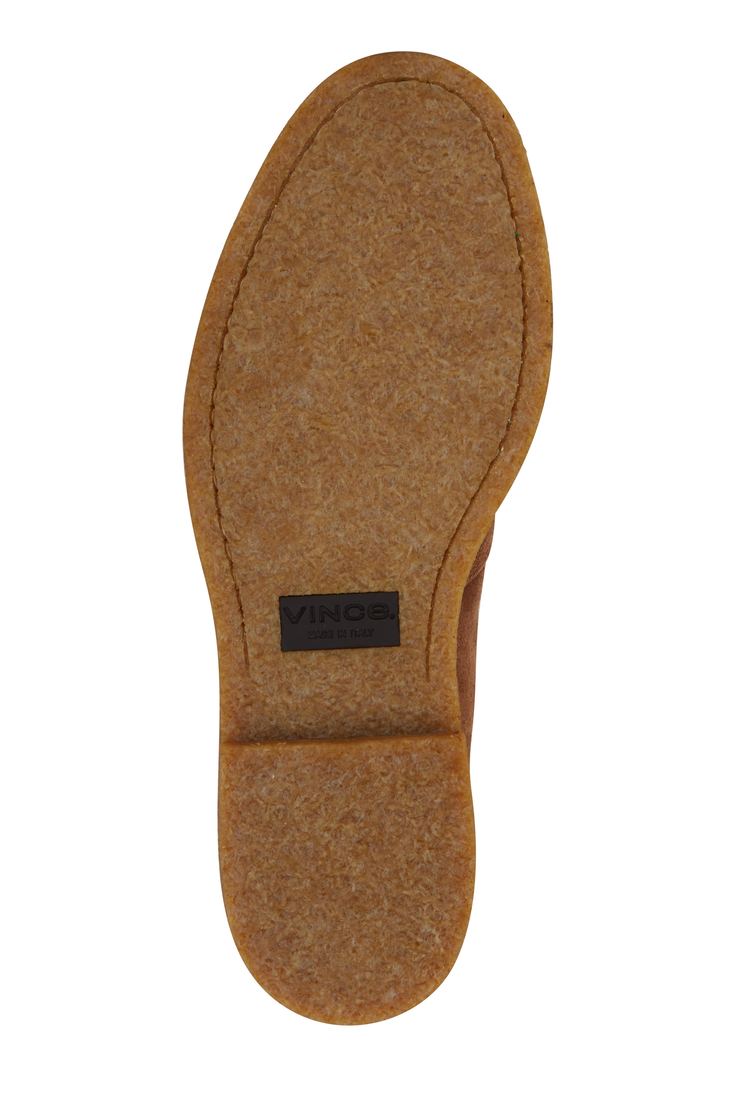 Vince - Colter Tobacco Suede Lace-Up Boot