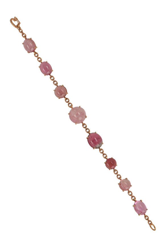 Irene Neuwirth Gemmy Rose Gold Pink Tourmaline Bracelet