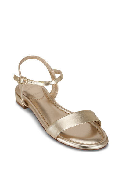 サンダル・ミュール VALENTINO SANDAL (5W0S0KF1AXL 0NO) Valentino Garavani - Free Rockstud Silver Criss-Cross Sandal