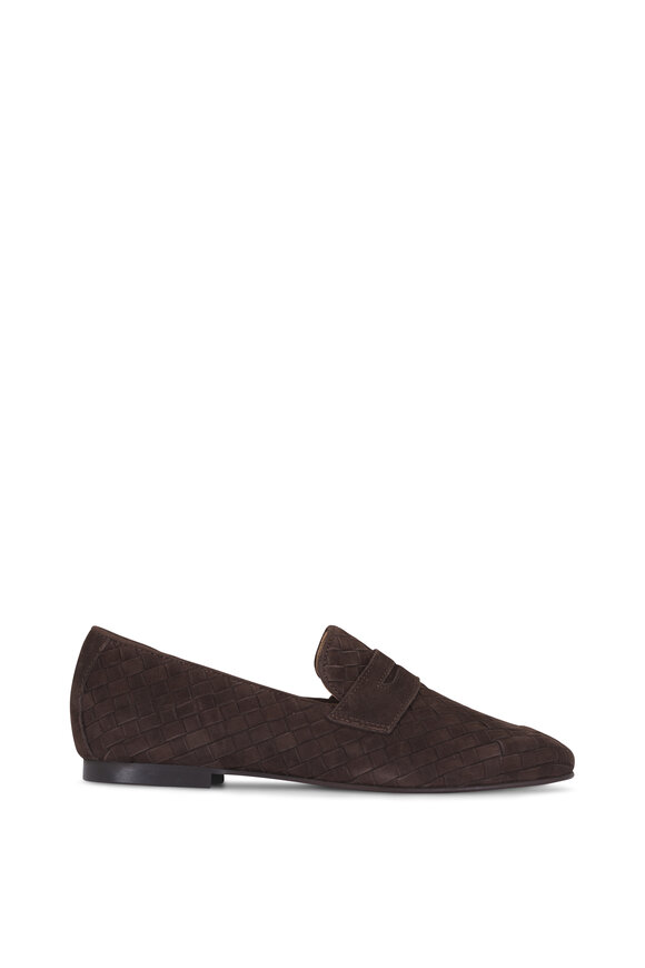Ron White Maddie Espresso Suede Penny Loafer - view 3