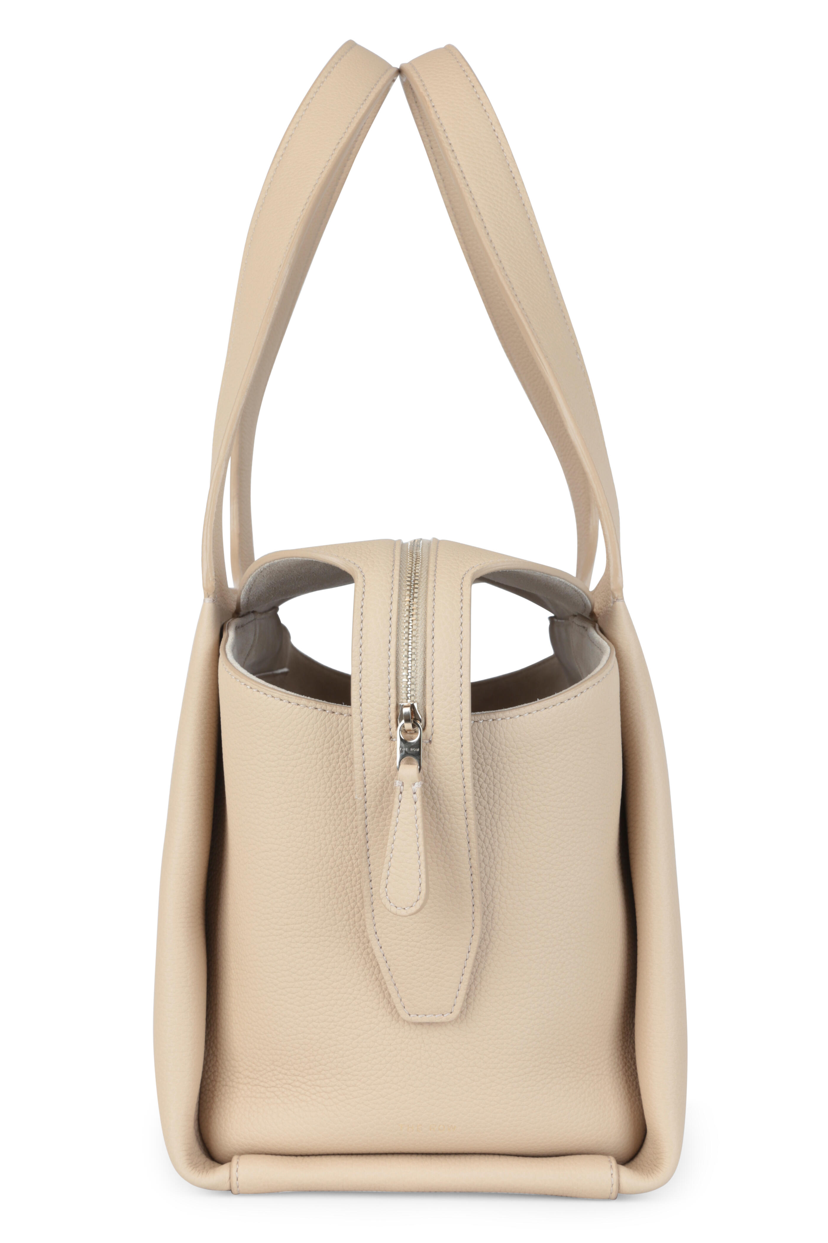 The Row TR1 Natural Leather Small Tote Bag Mitchell Stores