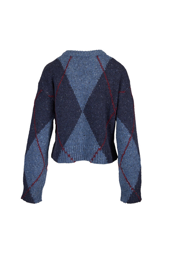 Altuzarra Parish Blueberry Wool Sweater - view 2