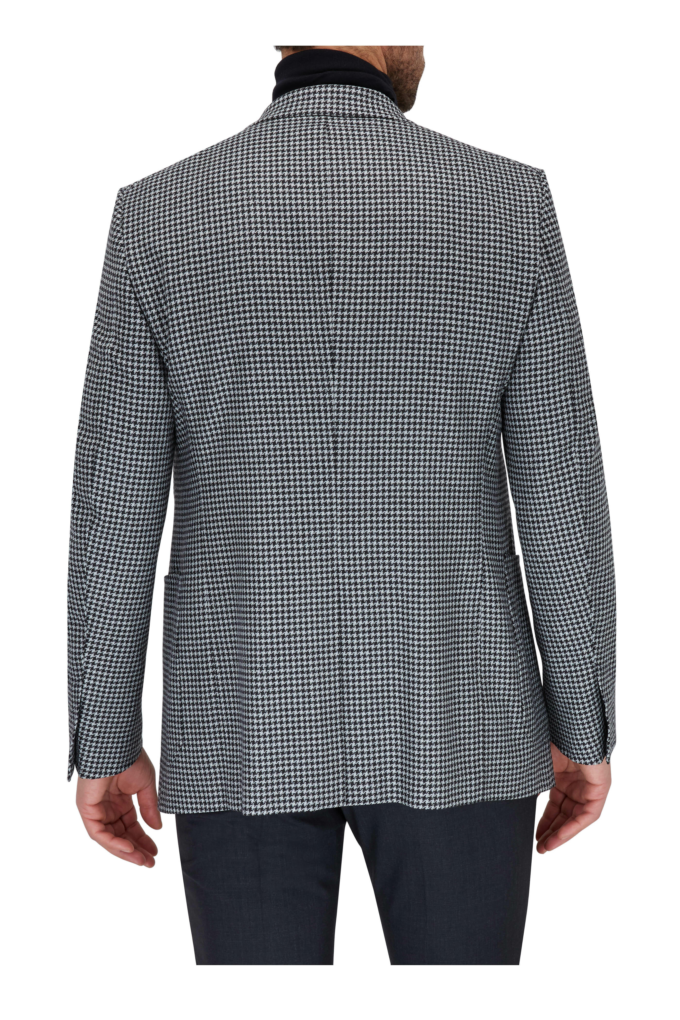 Tom Ford - Shelton Gray Houndstooth Wool Sportcoat