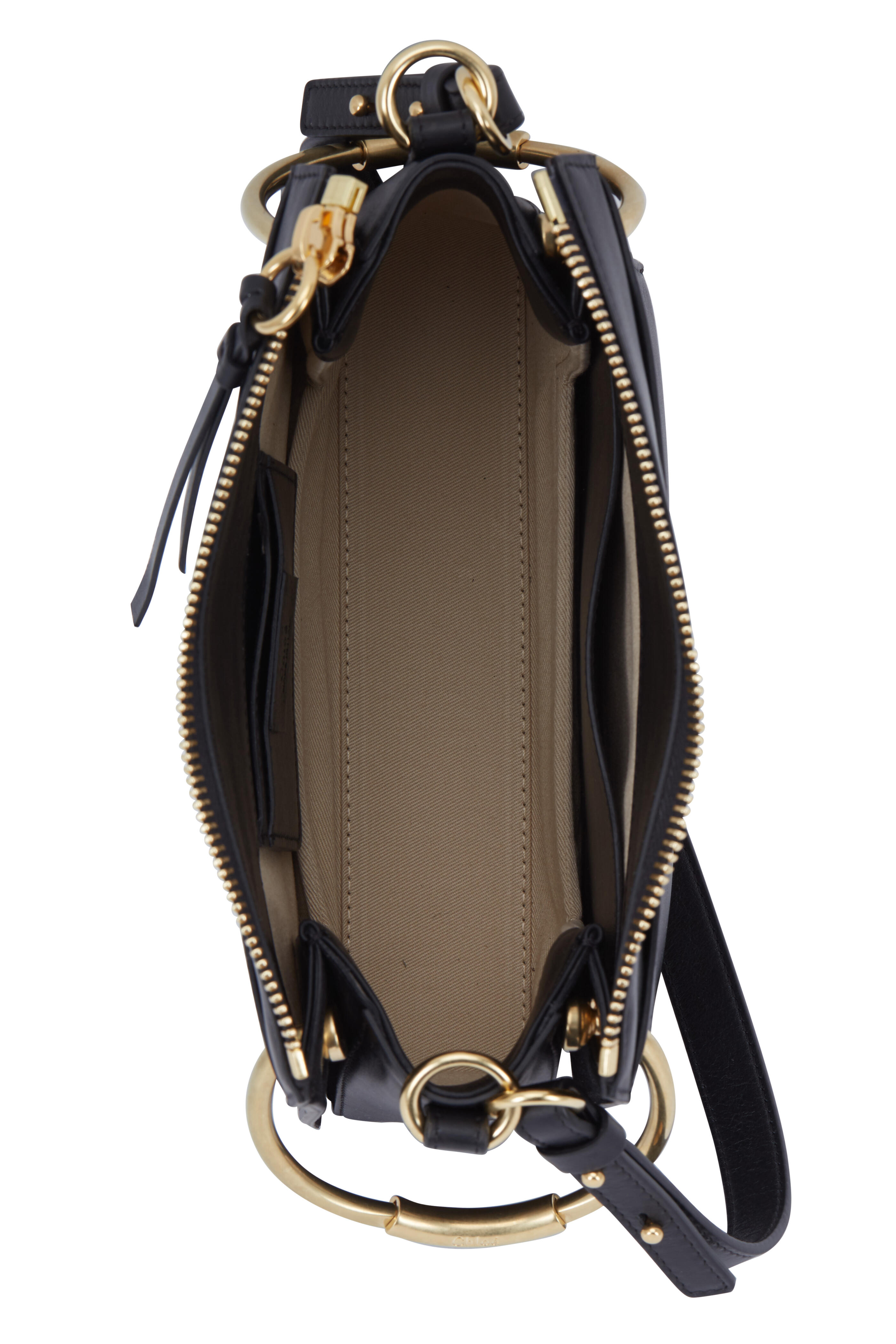 Chloé Chloe Roy Clutch Chain Shoulder Bag in Black Calfskin Leather  Pony-style calfskin ref.959019 - Joli Closet