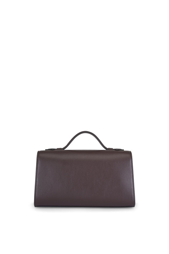 Savette Symmetry Pochette Coffee Leather Top Handle Bag - view 2