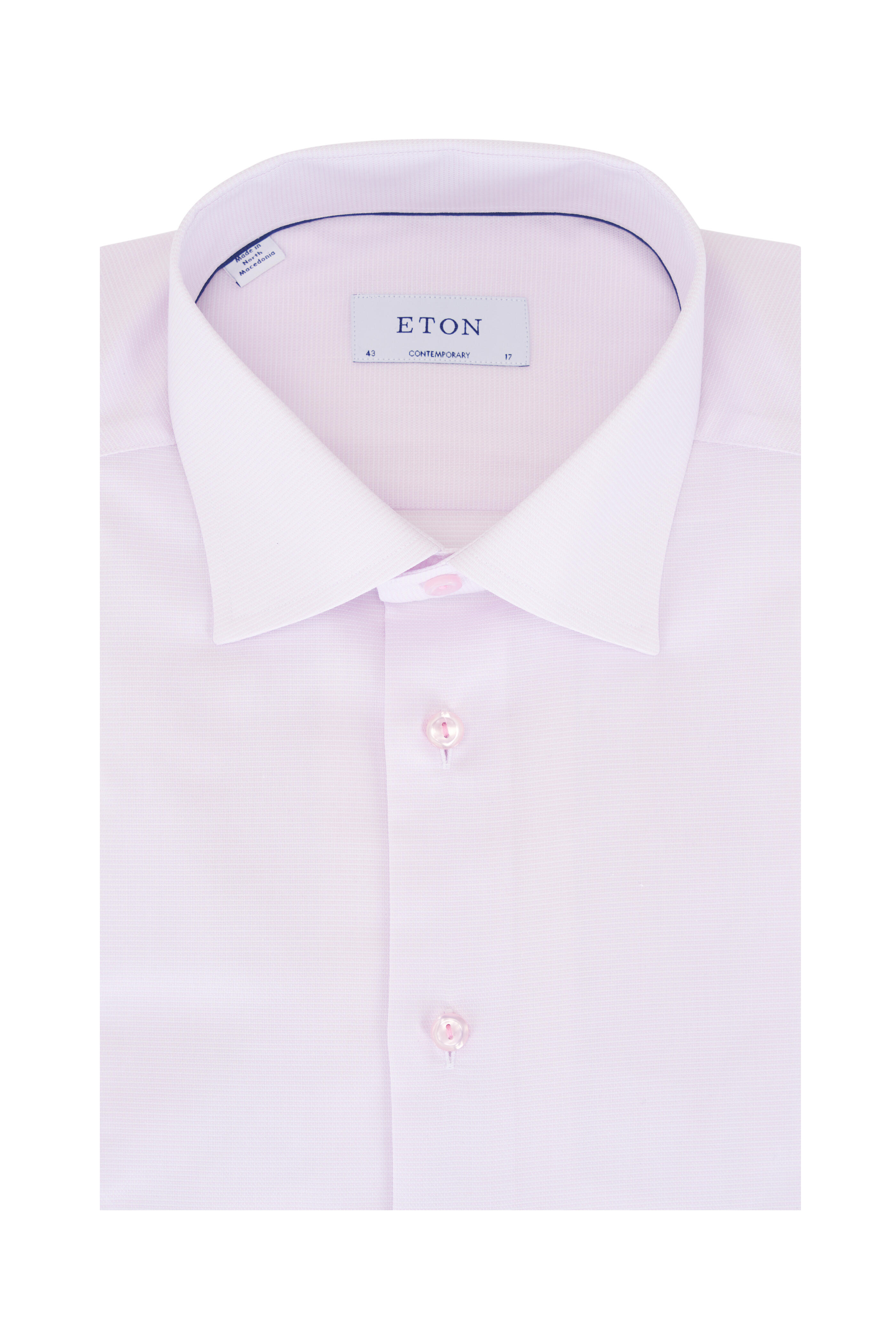 Eton - Pink Cotton Dress Shirt