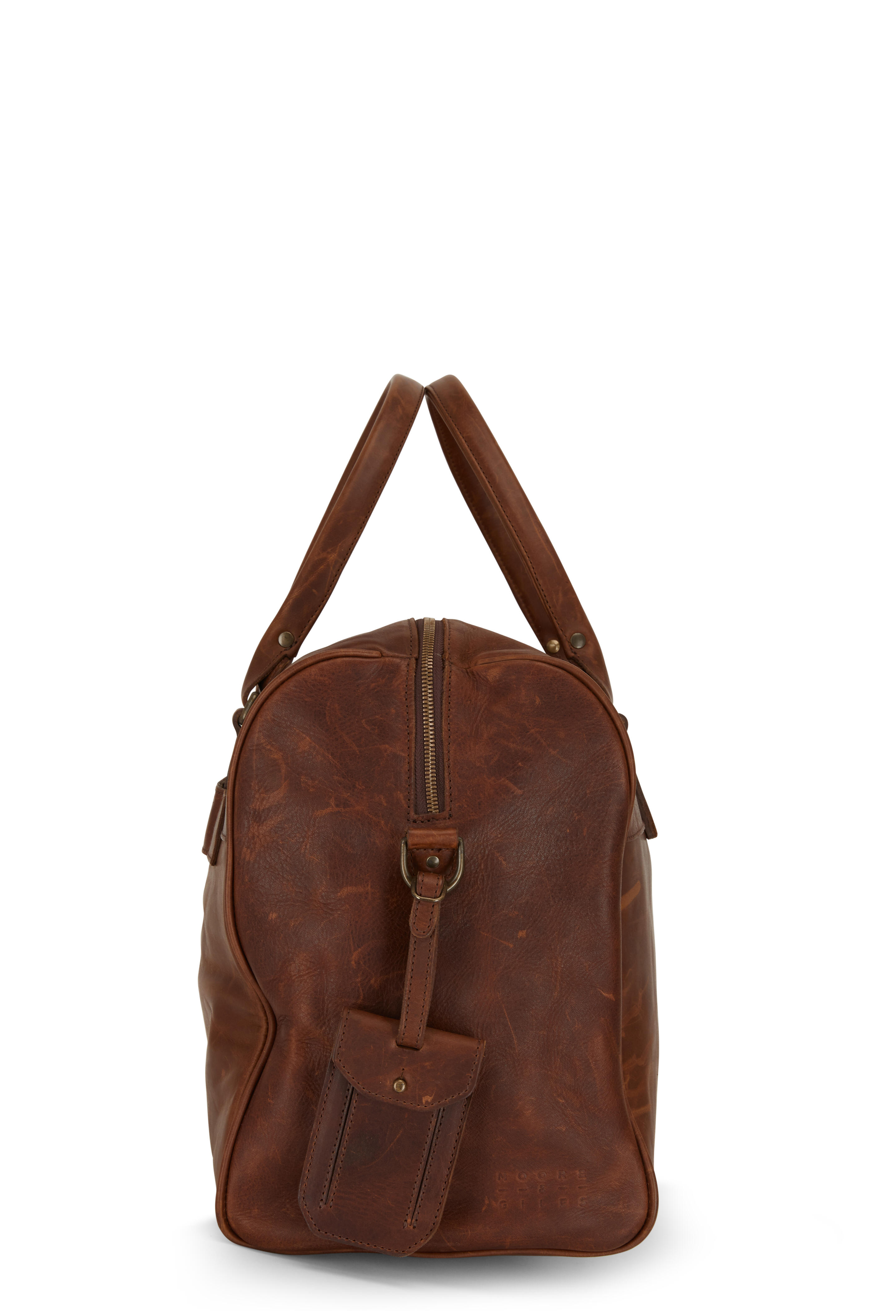 Moore & Giles - Booker Brown Leather Cabin Duffel