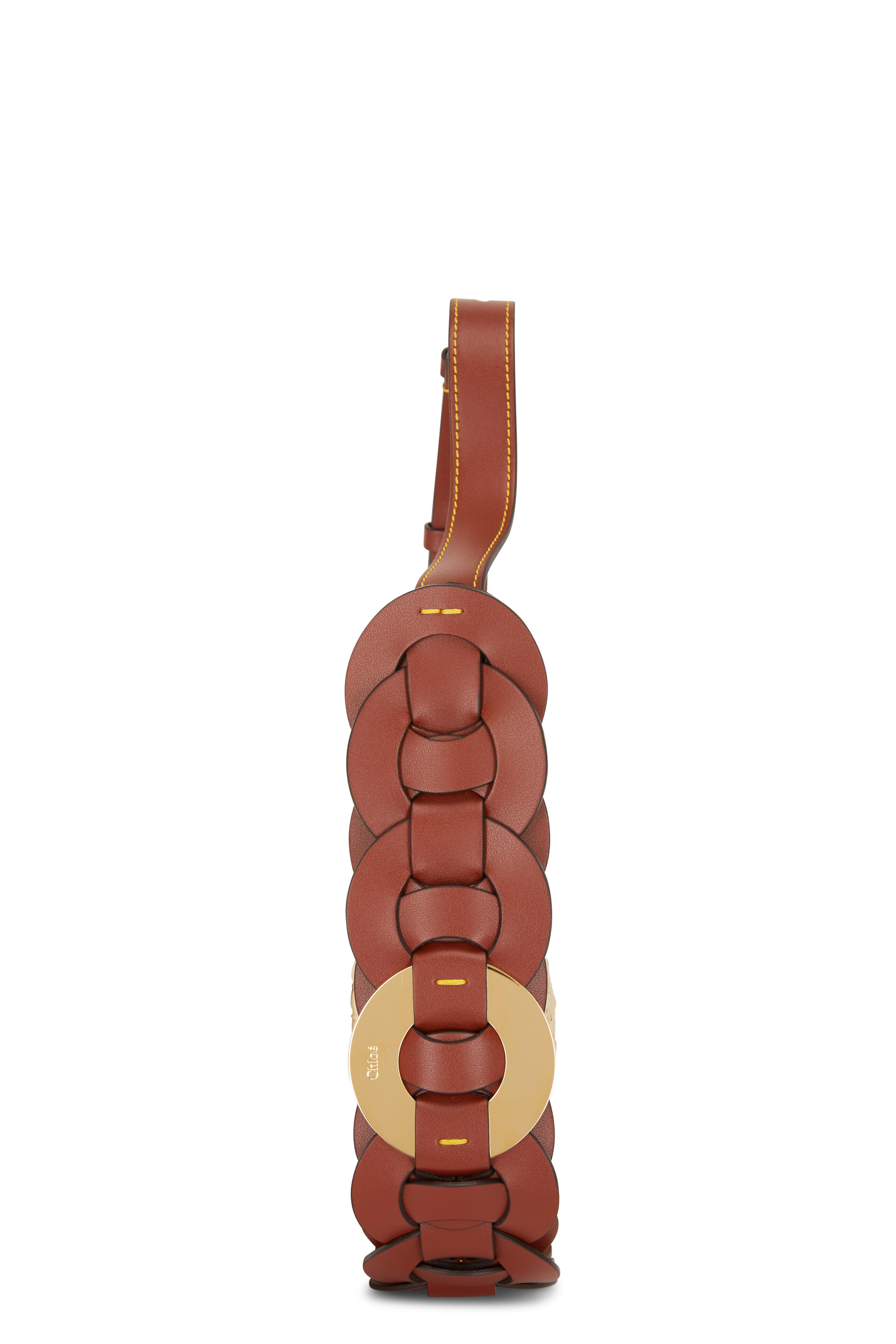 ショルダーバッグ・ポシェット CHLOE SMALL HOBO BAG Chloé - Small Bracelet Hobo Bag in Clay Brown | Mitchell Stores