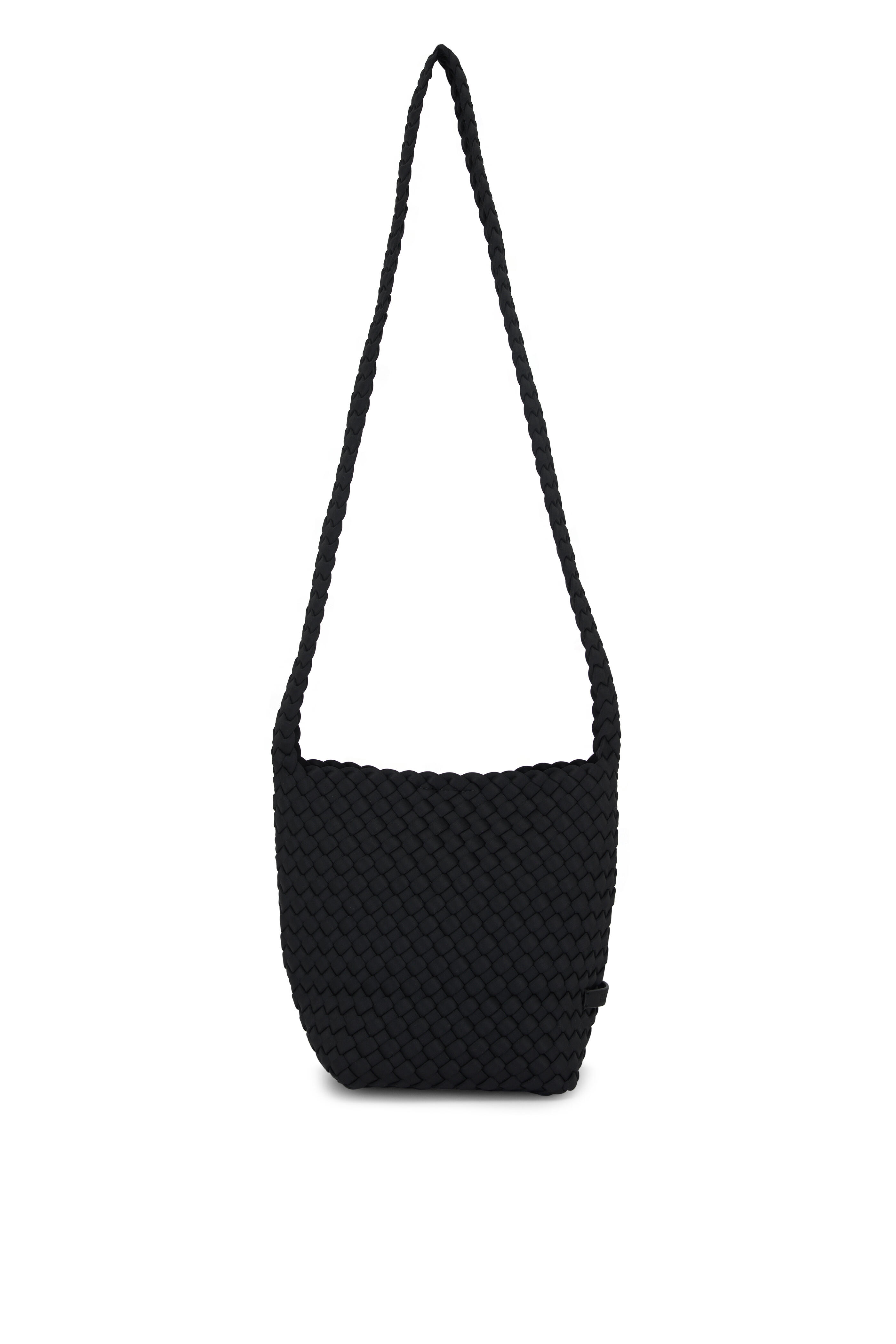 Naghedi - Laguna Onyx Woven Crossbody Bag | Mitchell Stores