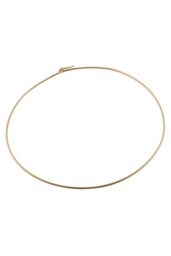 Sylva & Cie Gold Collar Necklace - view 1