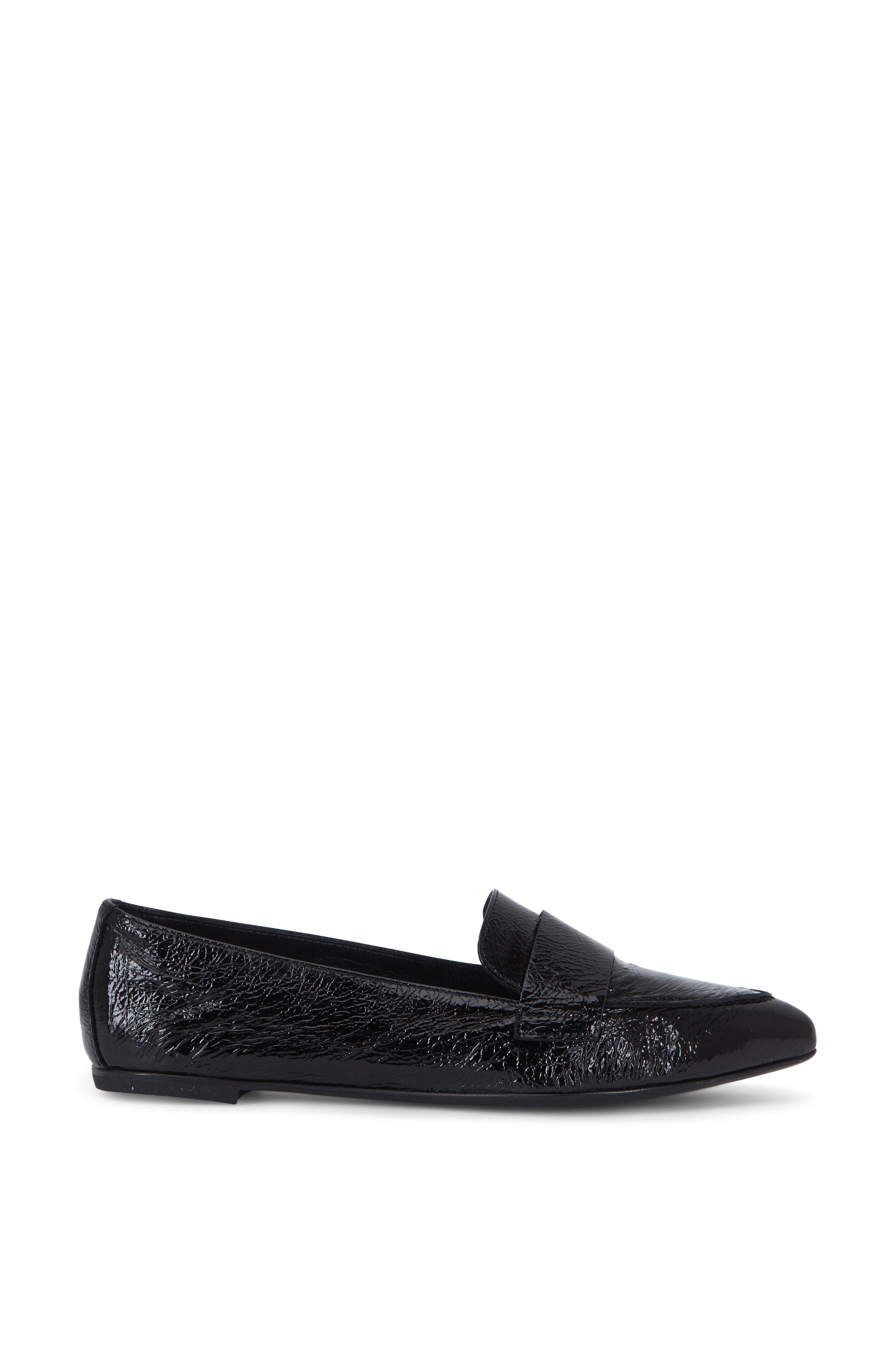 AGL - Black Patent Leather Pointed Toe Loafer